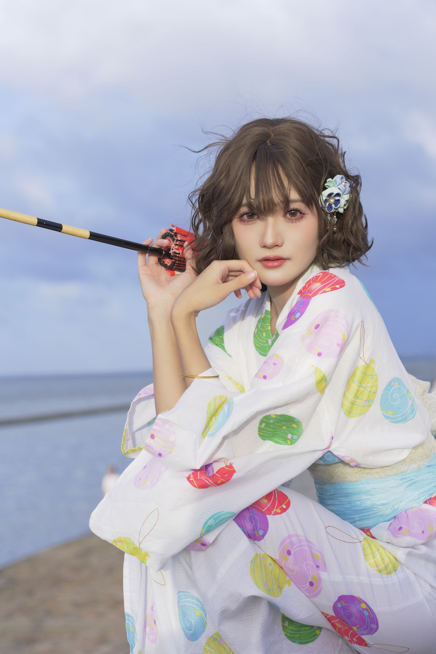 兔子Zzz不吃胡萝卜 – 《日式海边温情》[25P]