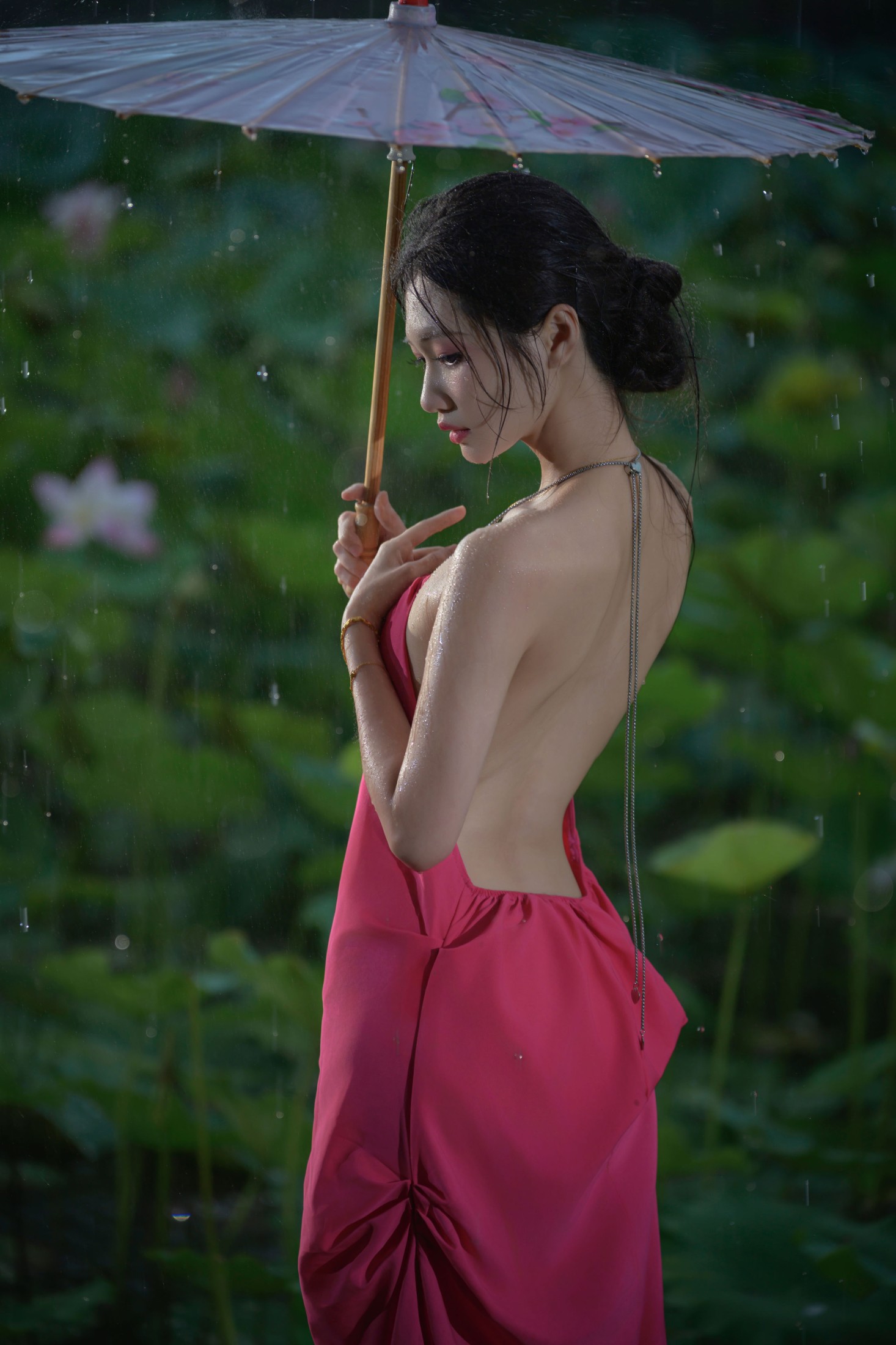 瑾瑾吖 – 《雨荷》[17P] 插图5