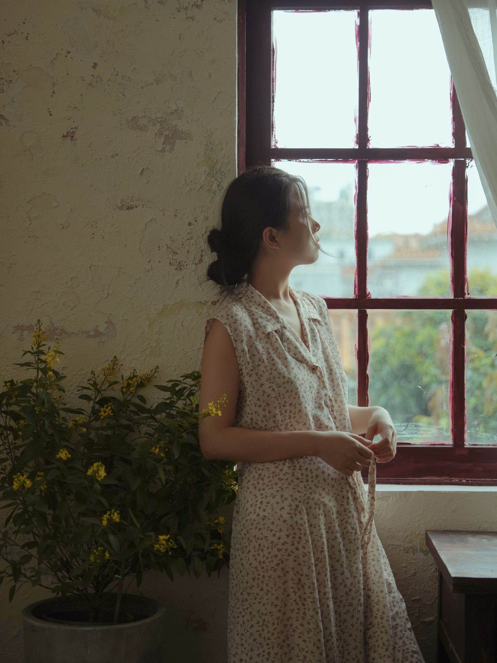 shi jiuqian的一二 – 《我的房间，窗户开向寂静》[21P]