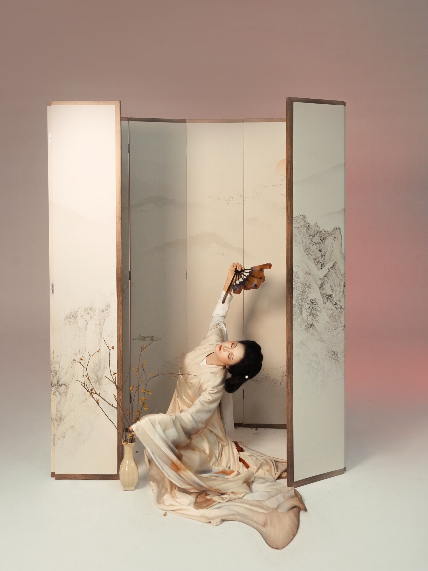 越月 – 《泥人张仿妆》[13P]