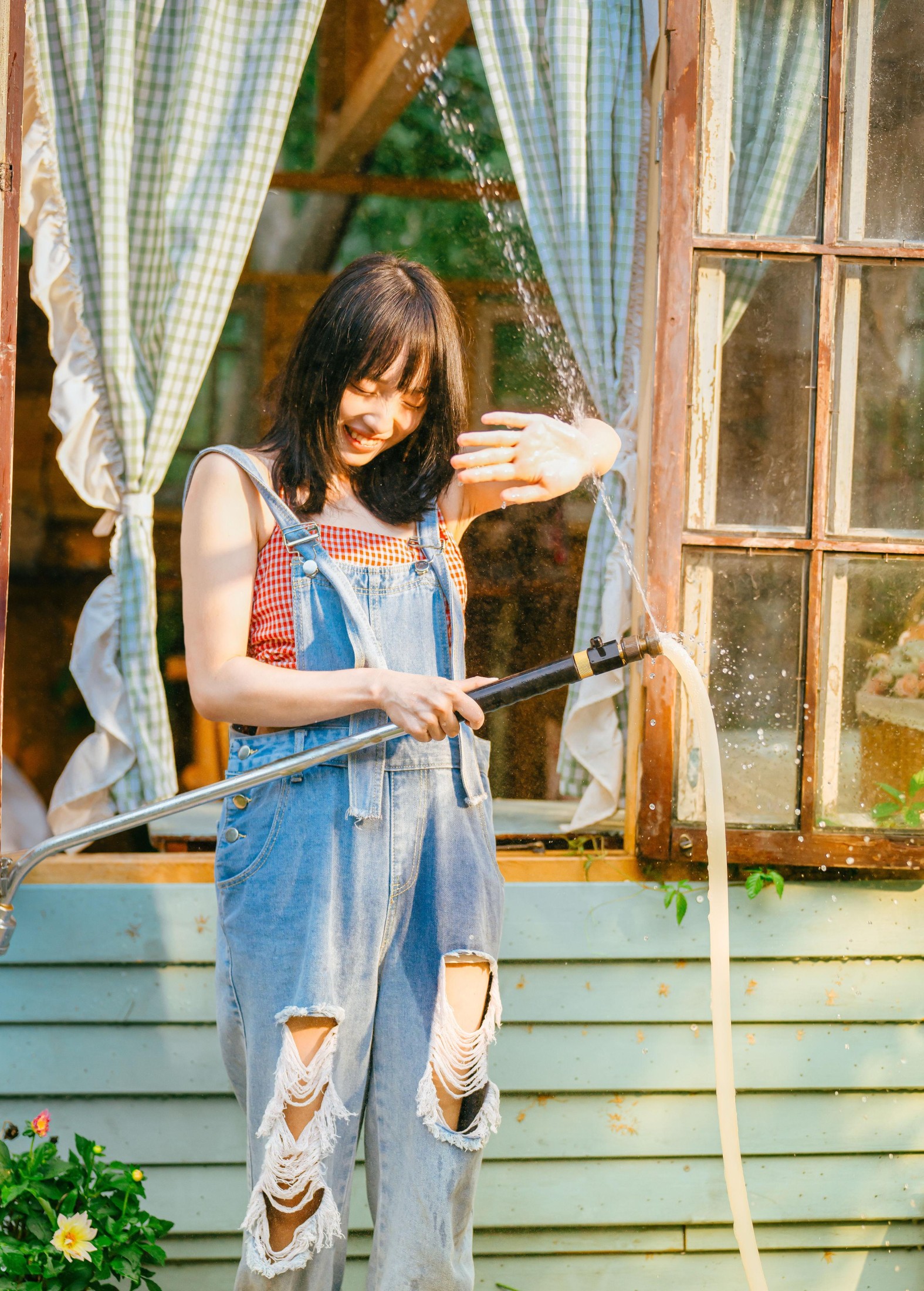 西波吖 – 《喂～你也要和我一起玩水吗！》[14P]