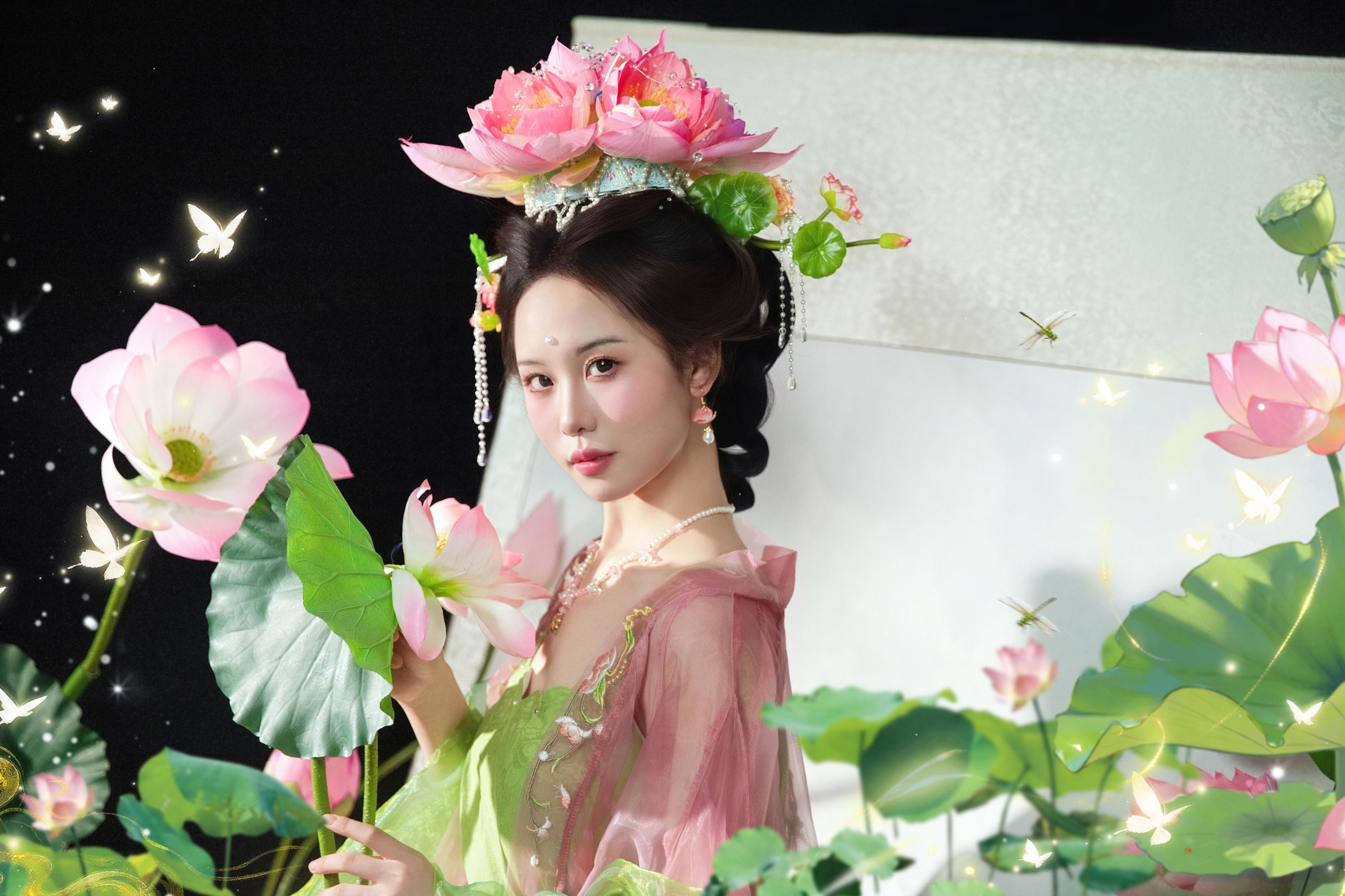 憨憨婷… – 《画中仙之荷花仙子》[20P]