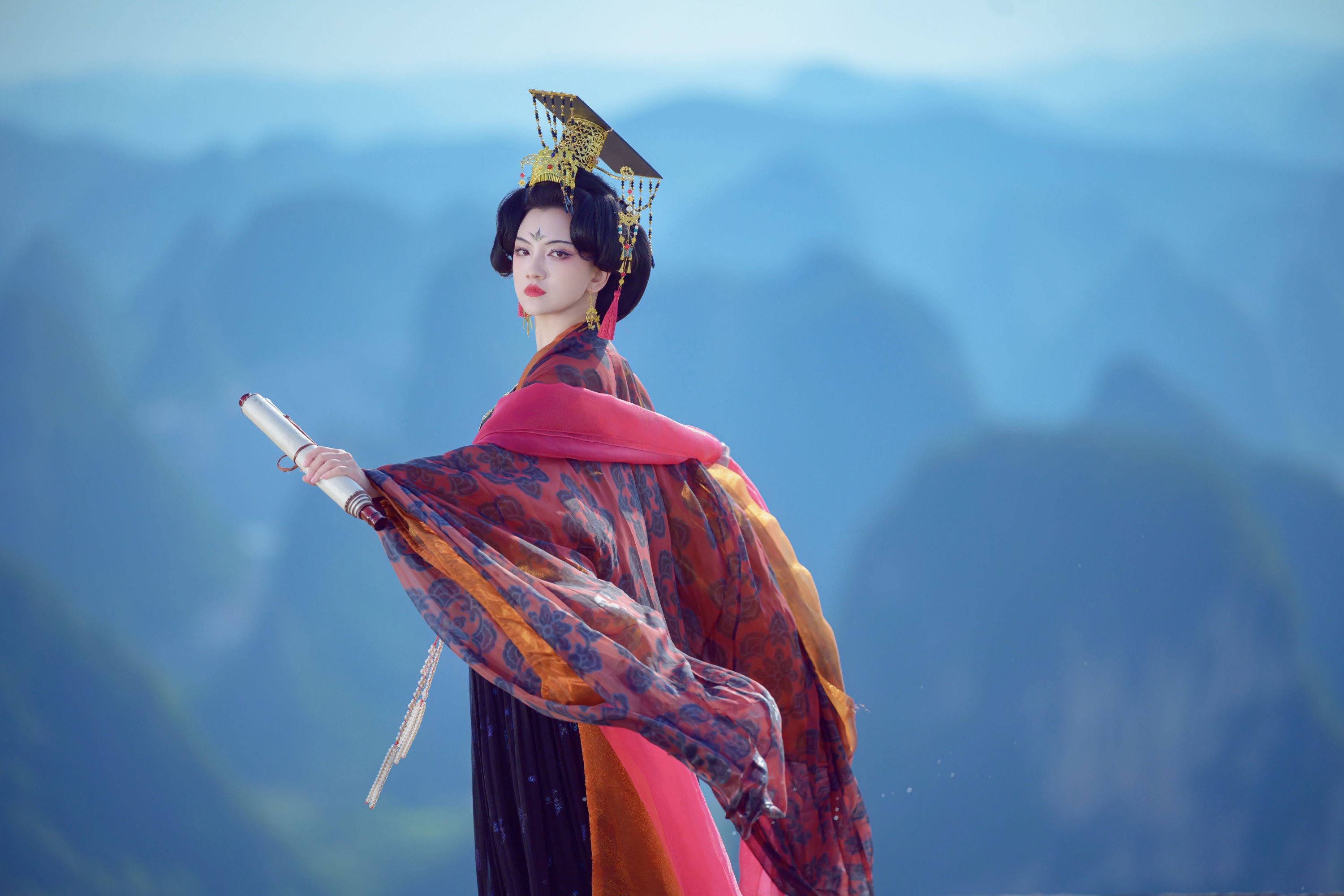 龙妹儿 – 《千里江山图》[13P]