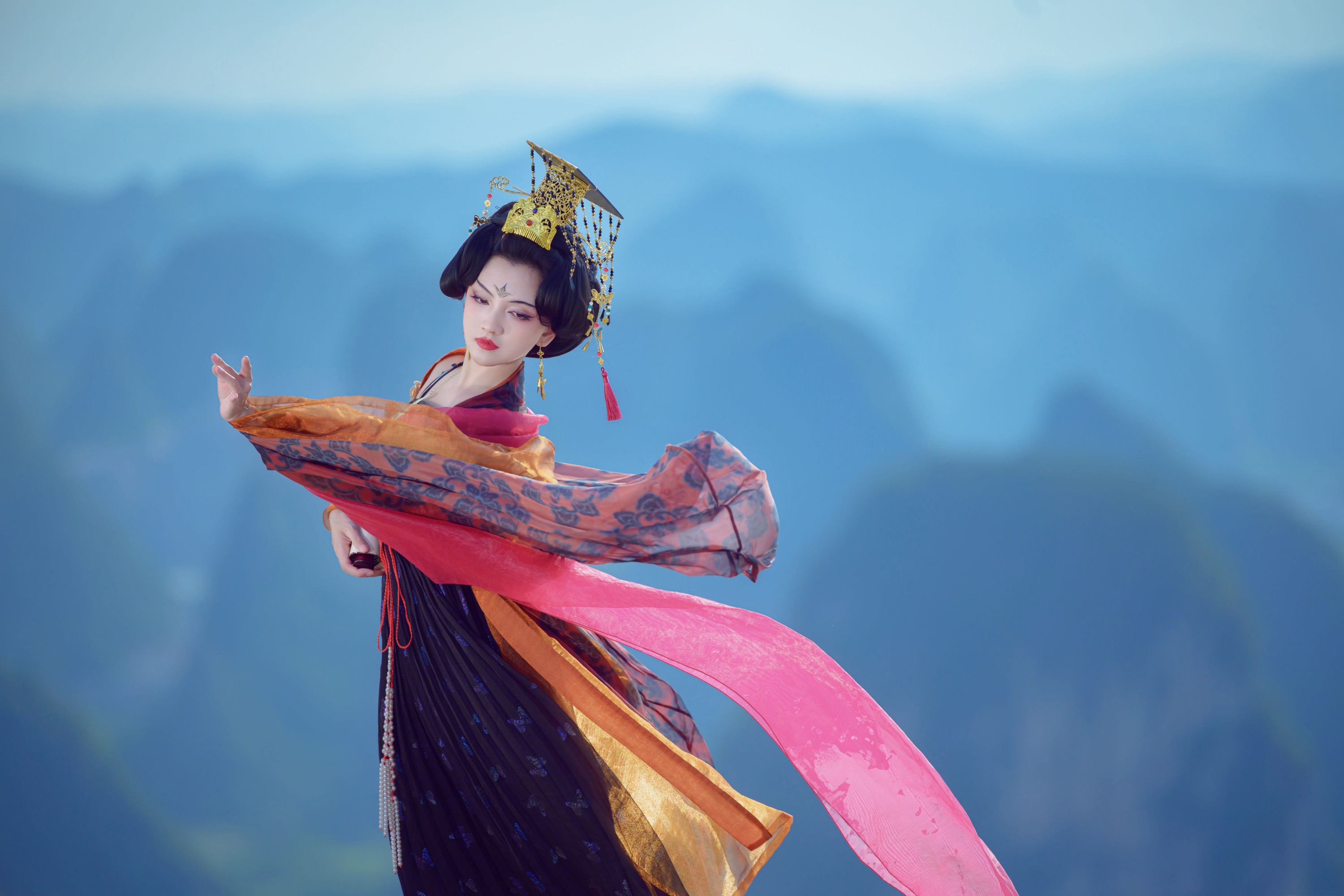 龙妹儿 – 《千里江山图》[13P]