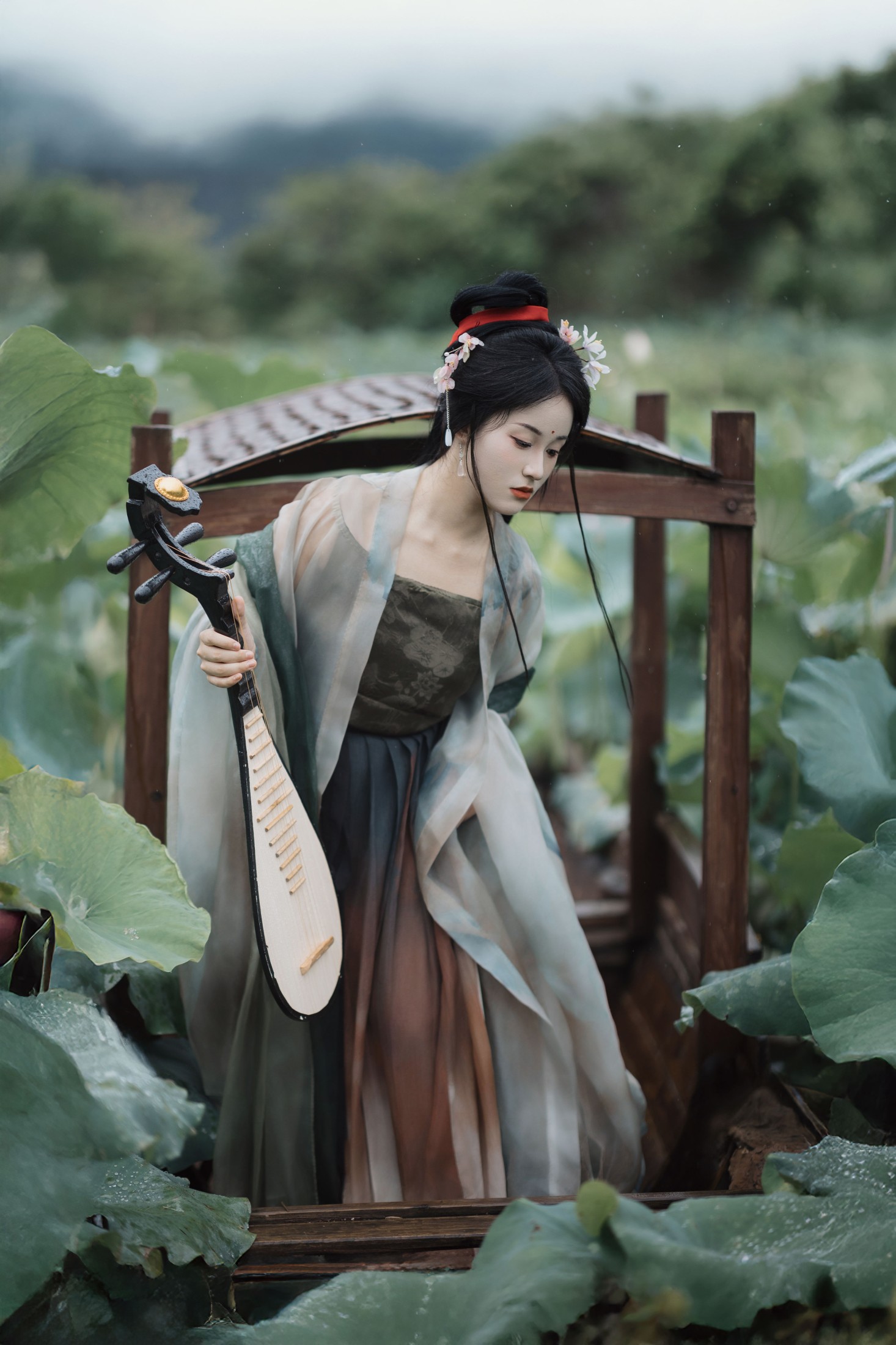 原地掉线去夜闹 – 《雨中采荷》[35P]