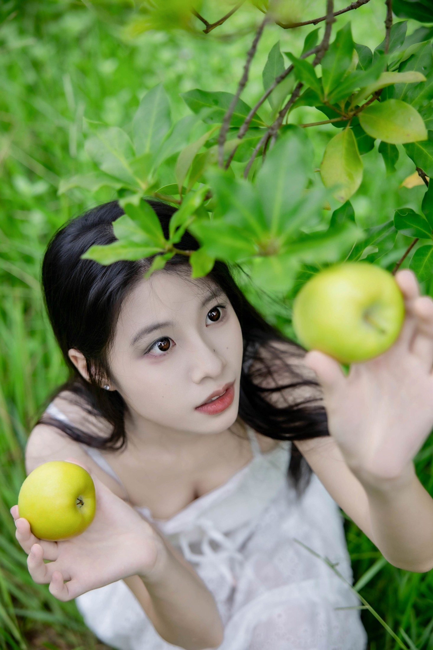 湉懒懒. – 《青苹果的青涩少女》[25P]