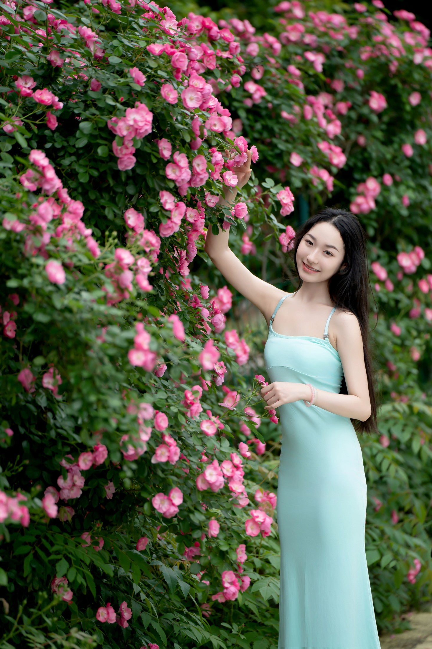 玥玥hsbjsvnsms – 《蔷薇花女神》[14P]