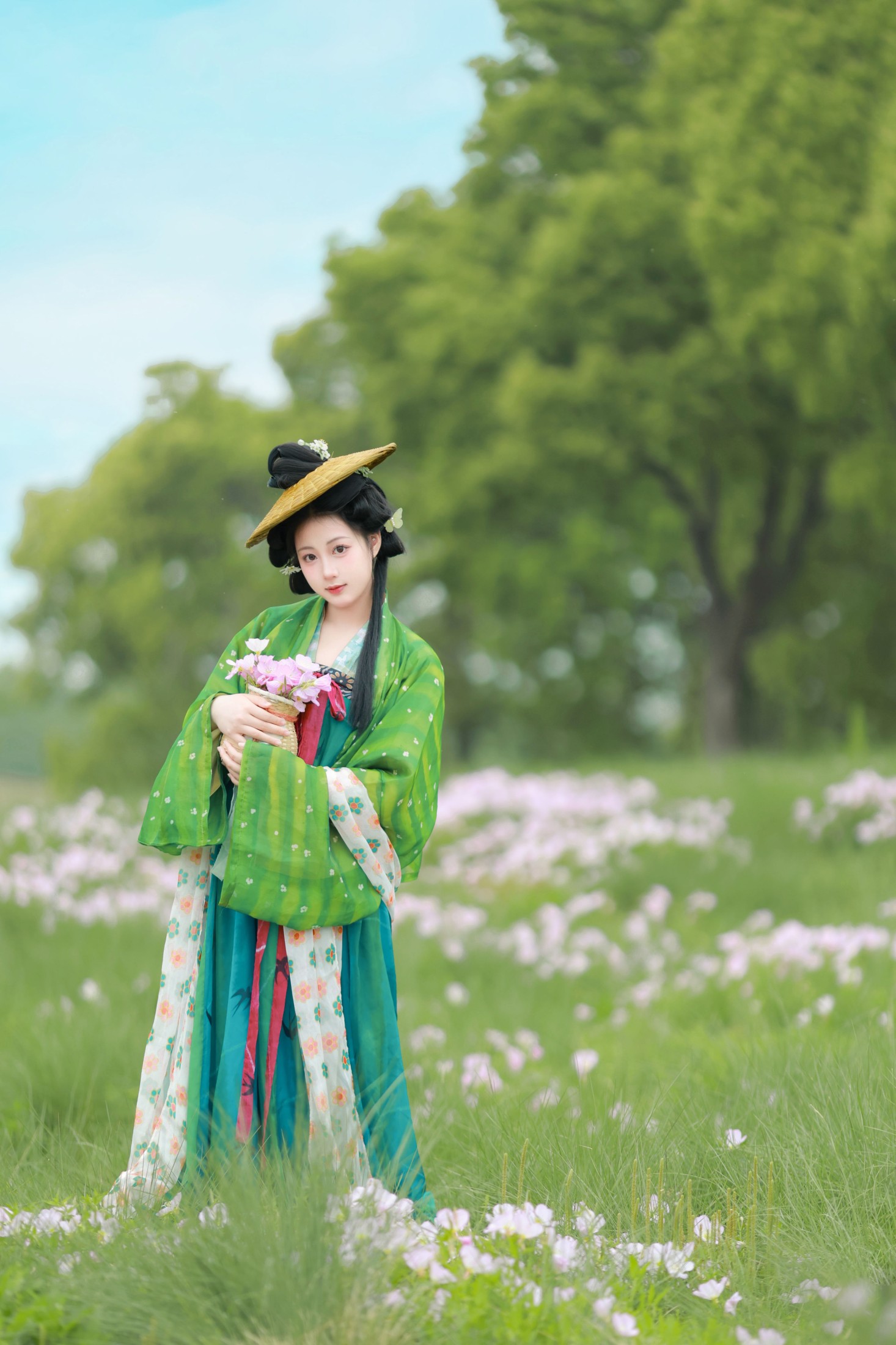 赵噗噗 – 《罗衣轻挽，撷一缕芬芳入梦。》[13P]