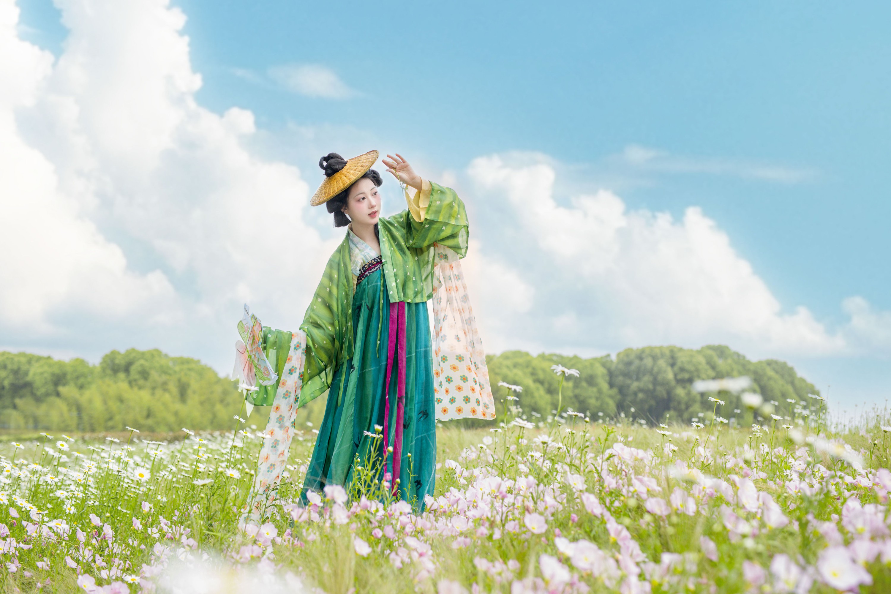 赵噗噗 – 《罗衣轻挽，撷一缕芬芳入梦。》[13P]