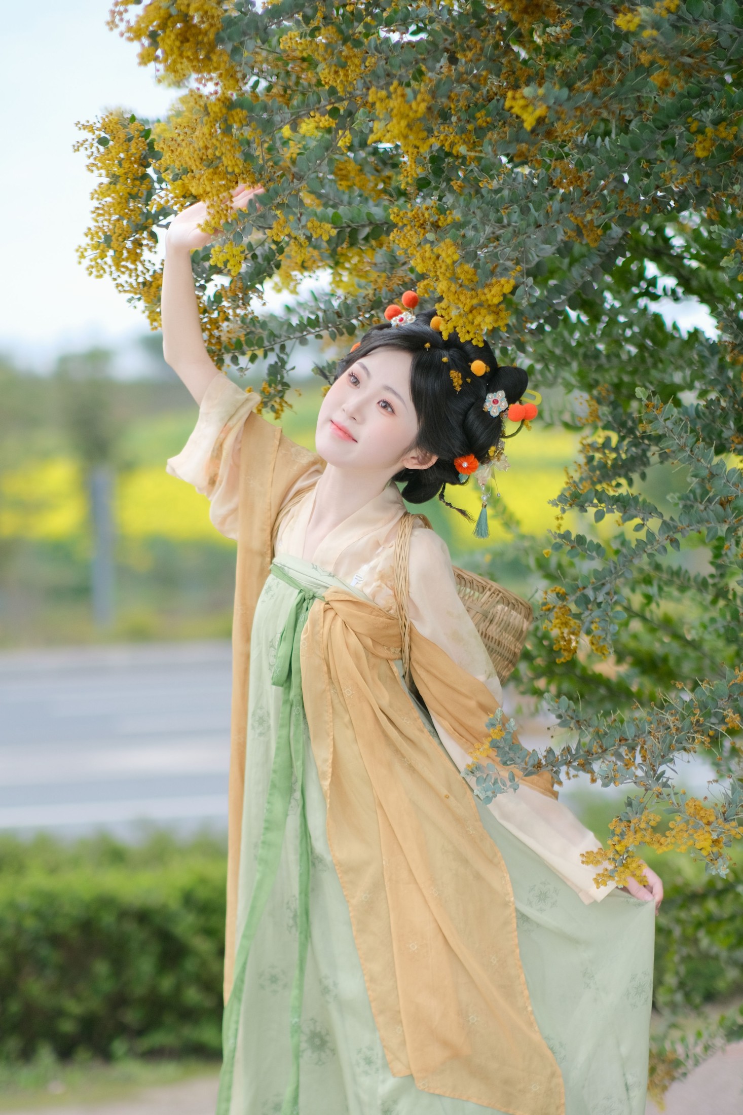 1010 – 《可可爱爱的小唐风金合欢写真》[14P] 插图4