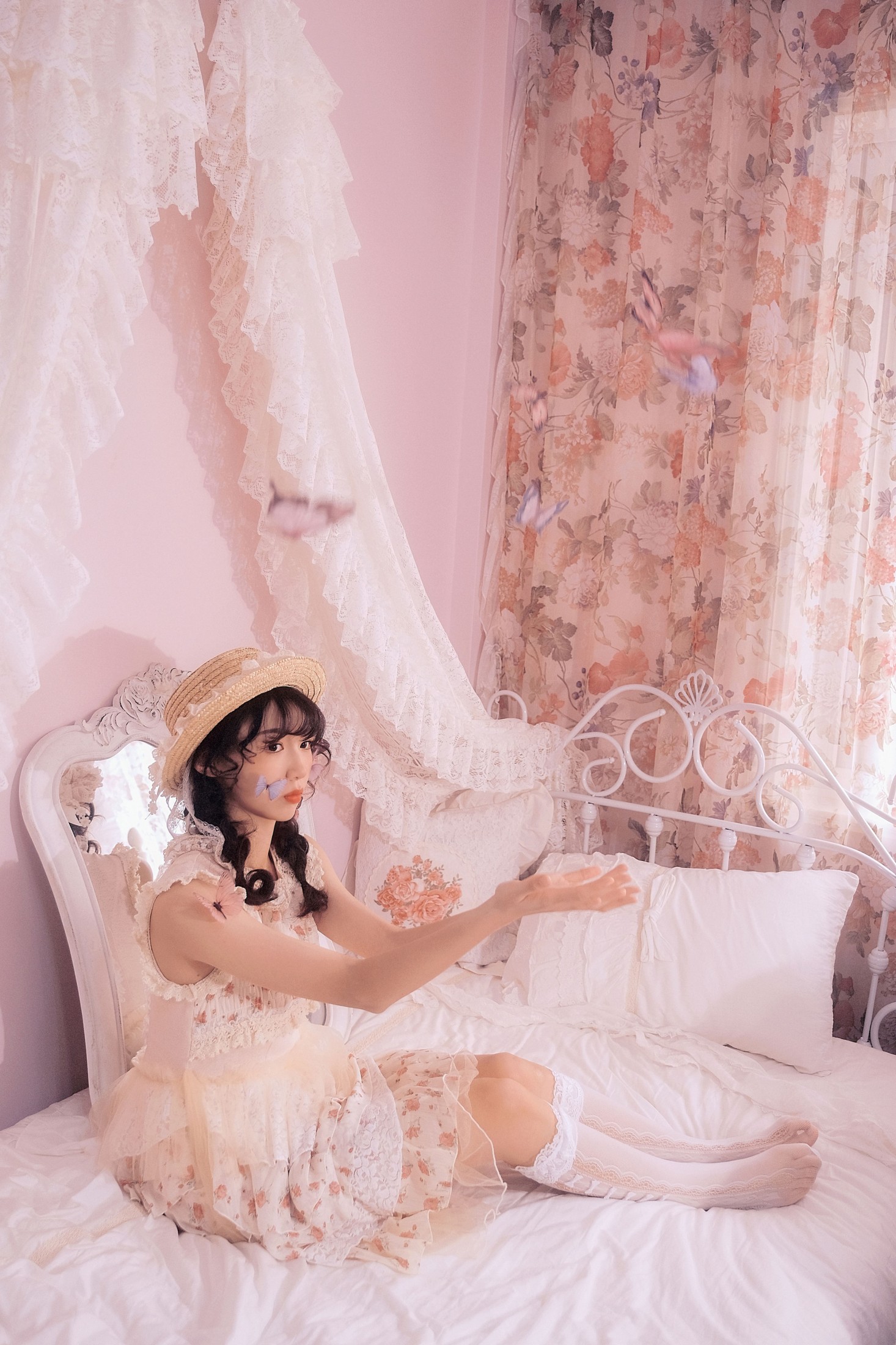 鸭鸭 – 《坠入蝴蝶梦境》[19P]