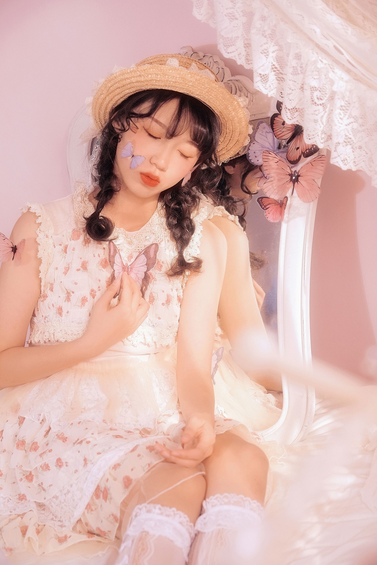 鸭鸭 – 《坠入蝴蝶梦境》[19P]