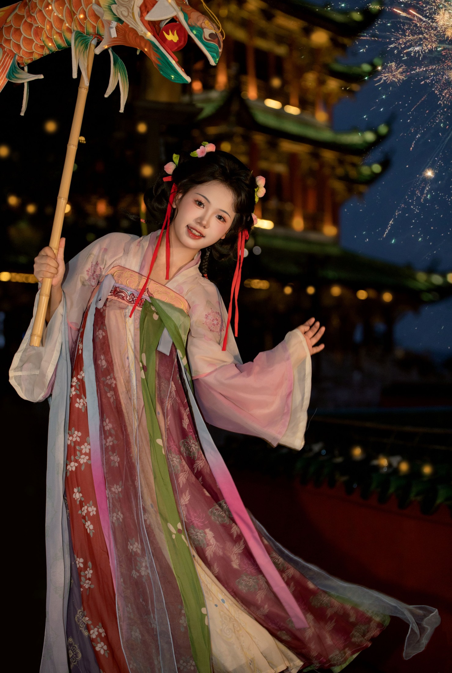 糯米小团子 – 《锦鲤-夜景》[13P]