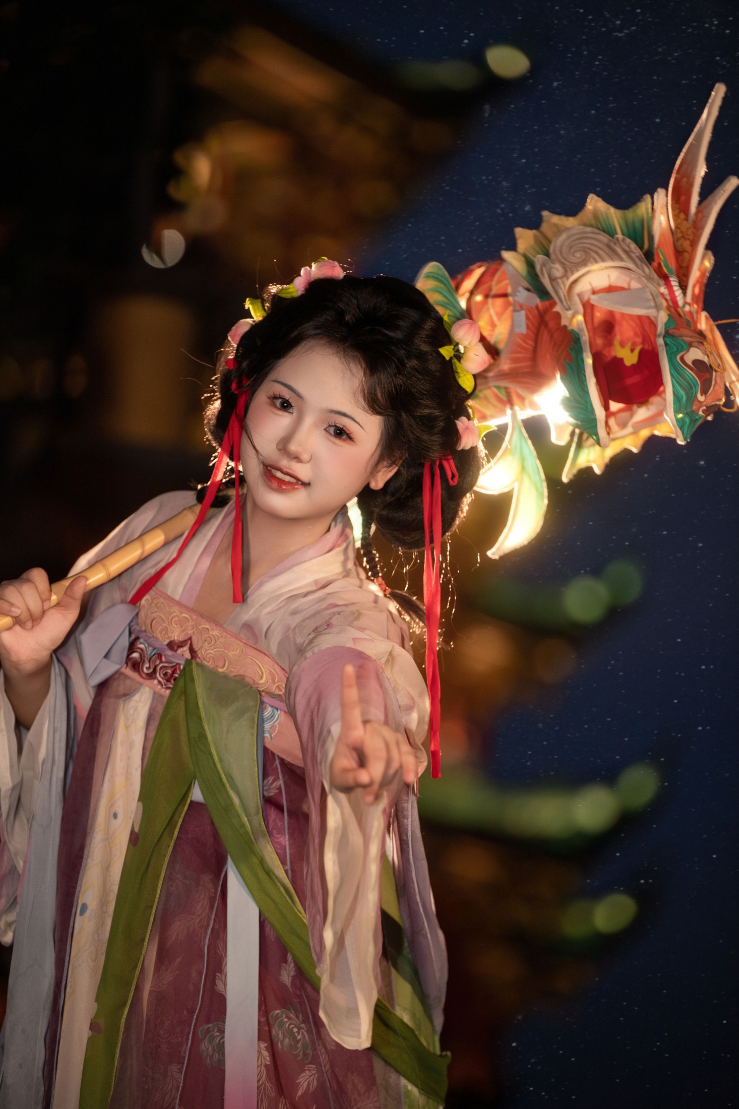 糯米小团子 – 《锦鲤-夜景》[13P]