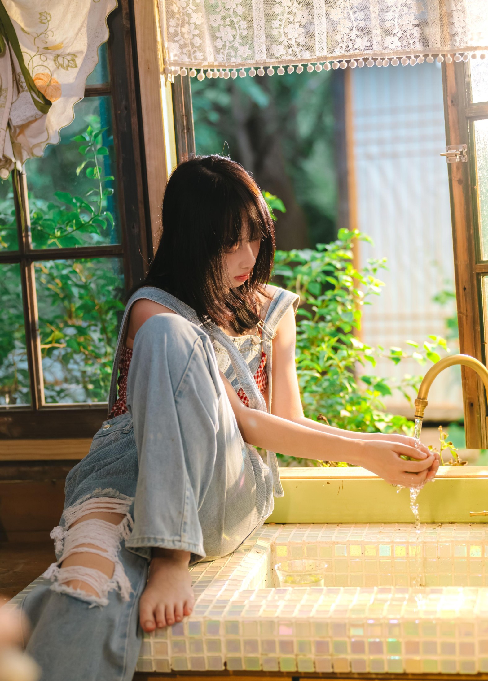 西波吖 – 《小木屋里的时光切片》[19P]