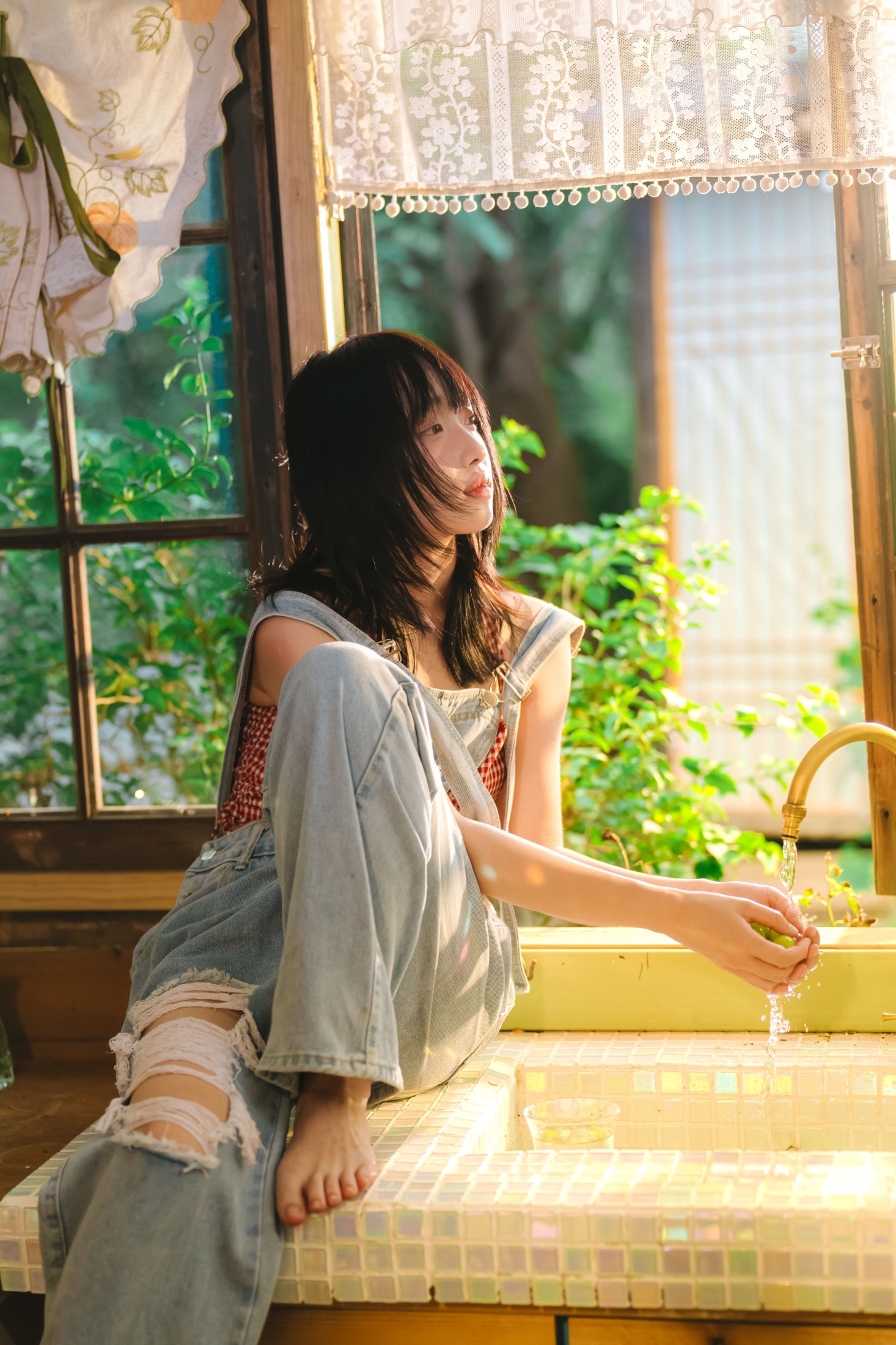 西波吖 – 《小木屋里的时光切片》[19P]