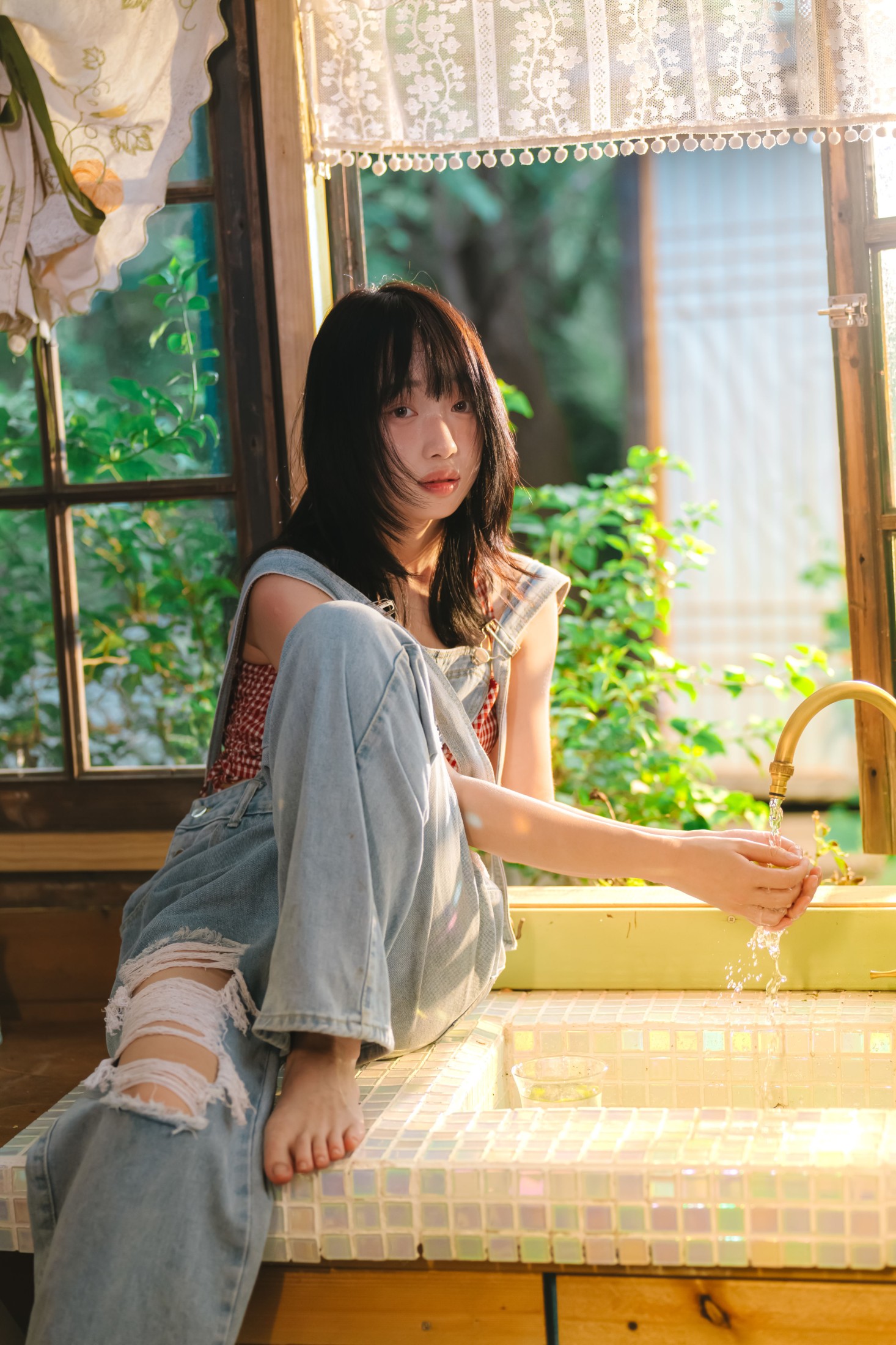 西波吖 – 《小木屋里的时光切片》[19P]