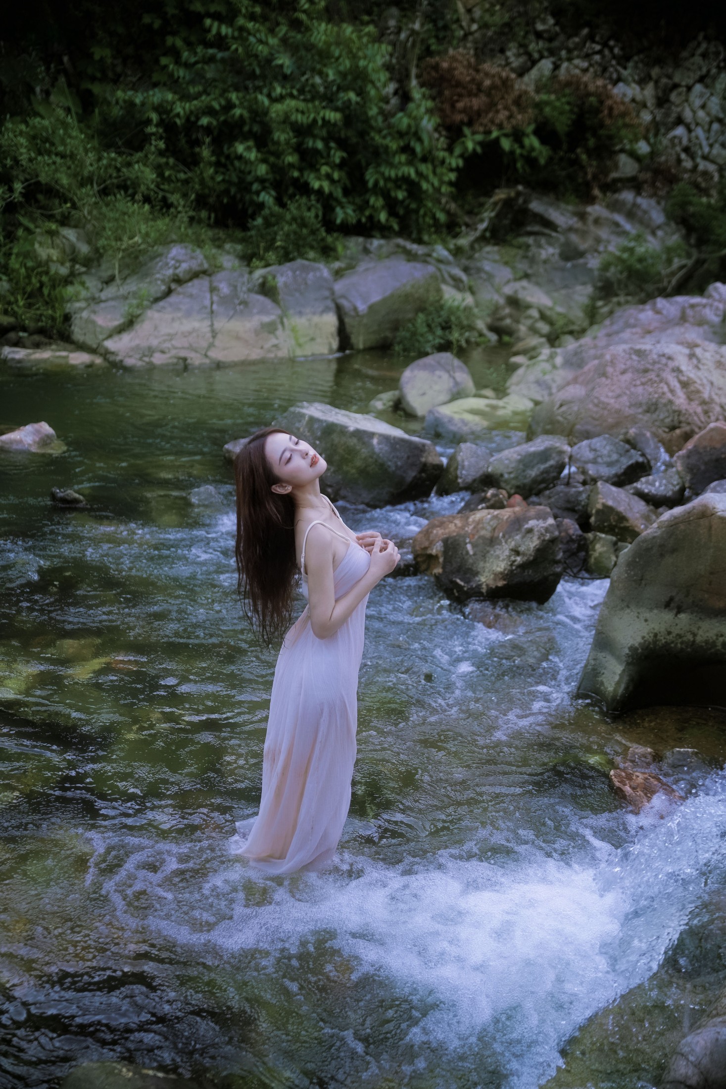 颖儿YY – 《巨石拥仙・溪自流》[32P]