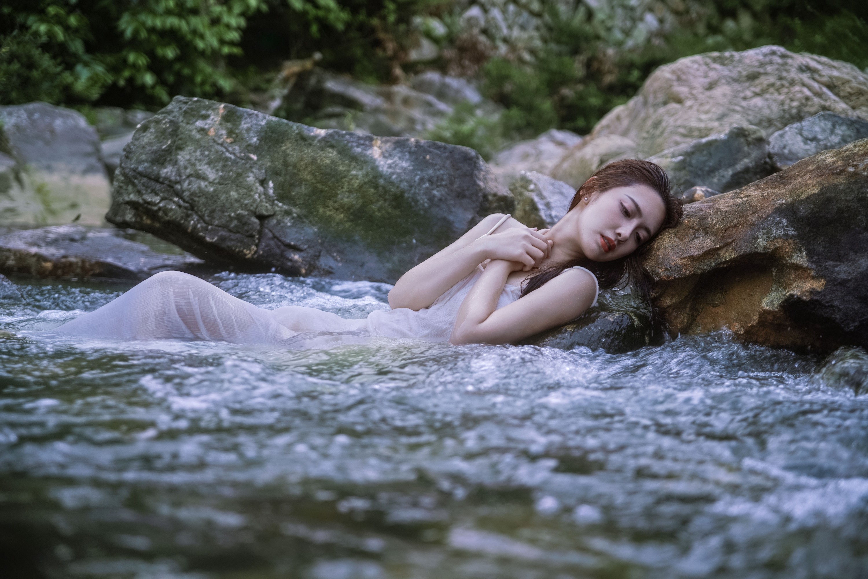 颖儿YY – 《巨石拥仙・溪自流》[32P]