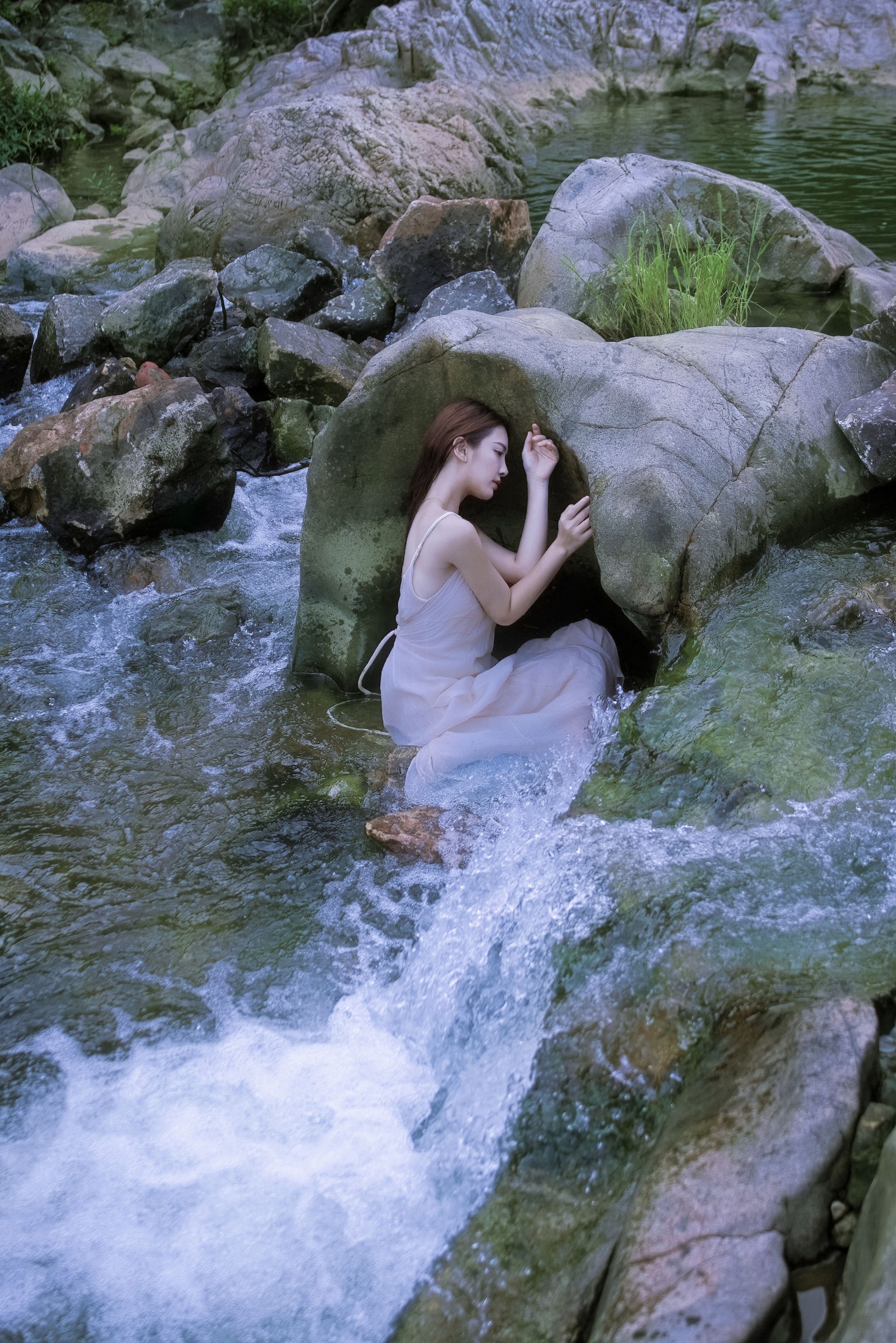 颖儿YY – 《巨石拥仙・溪自流》[32P]