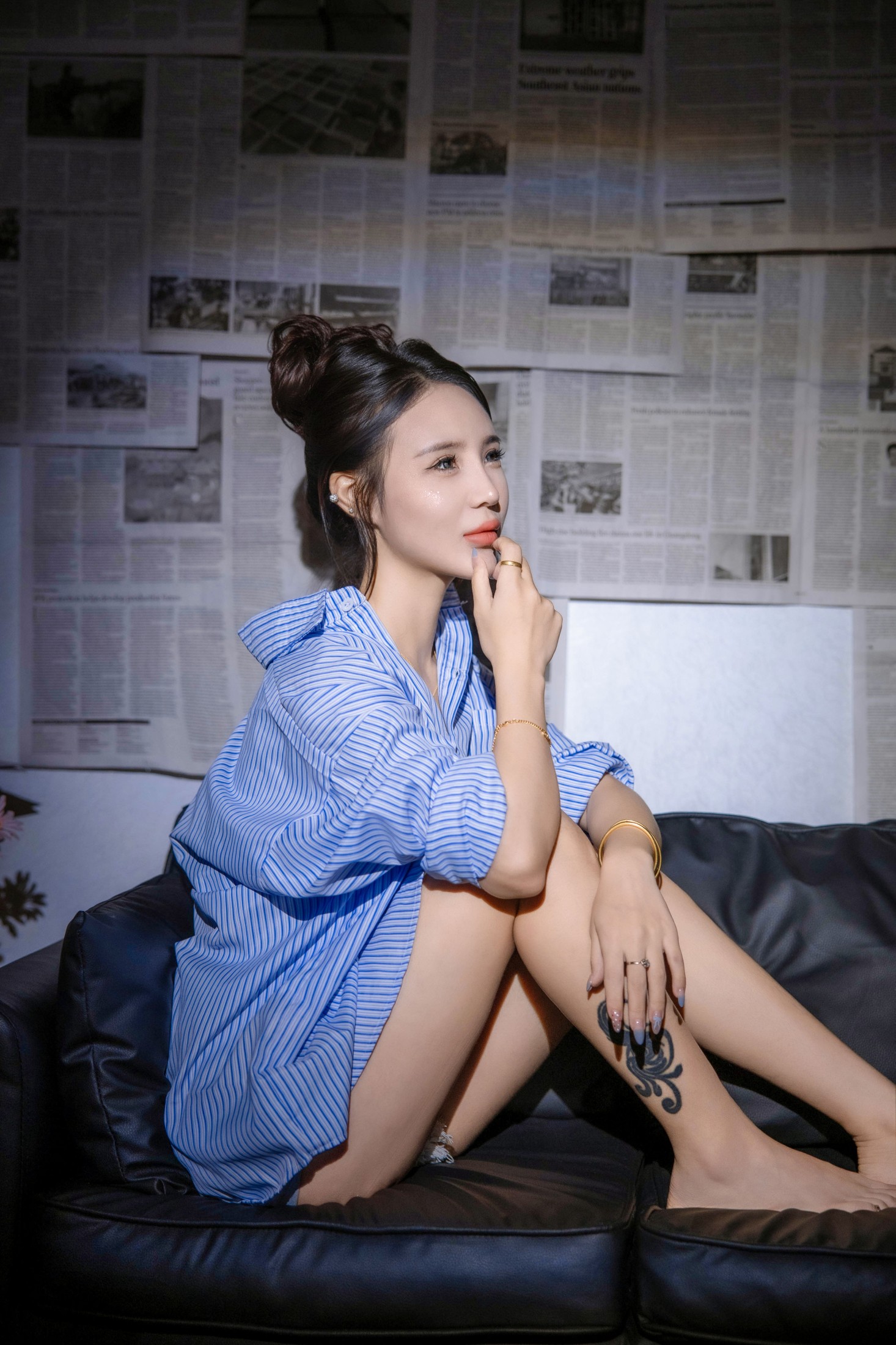 钱程似锦. – 《冷调居家写真》[20P] 插图4