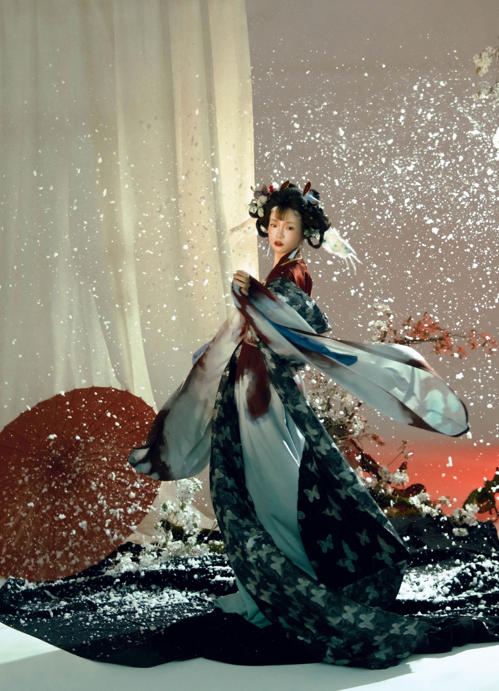 桃迟 – 《红蛾仙》[20P]