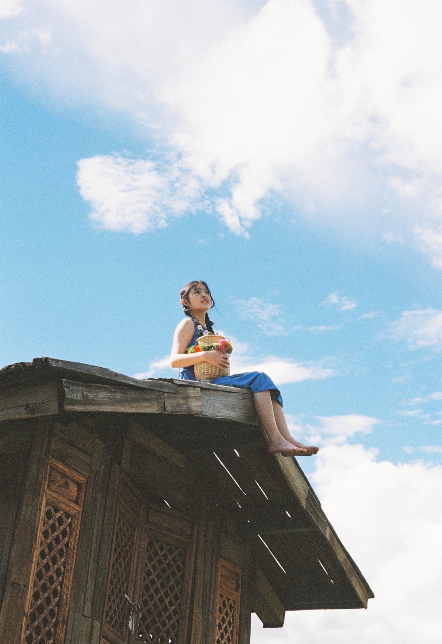 在长野晒月亮的油松 – 《自由的大地》[14P]