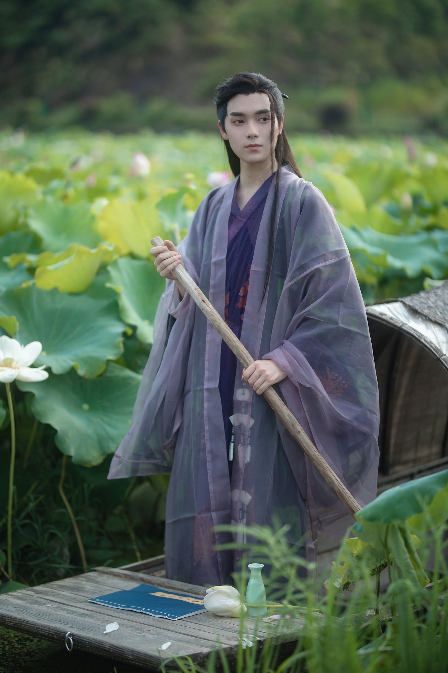 奈何Ne – 《满身明月看荷花》[13P]