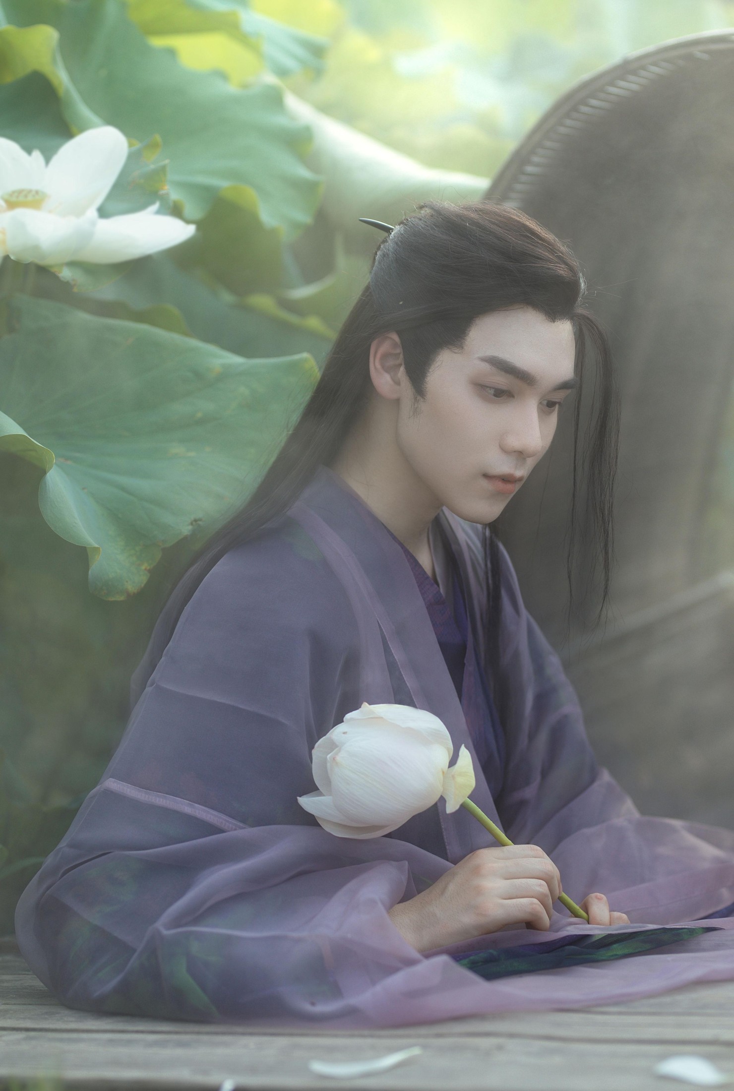 奈何Ne – 《满身明月看荷花》[13P]