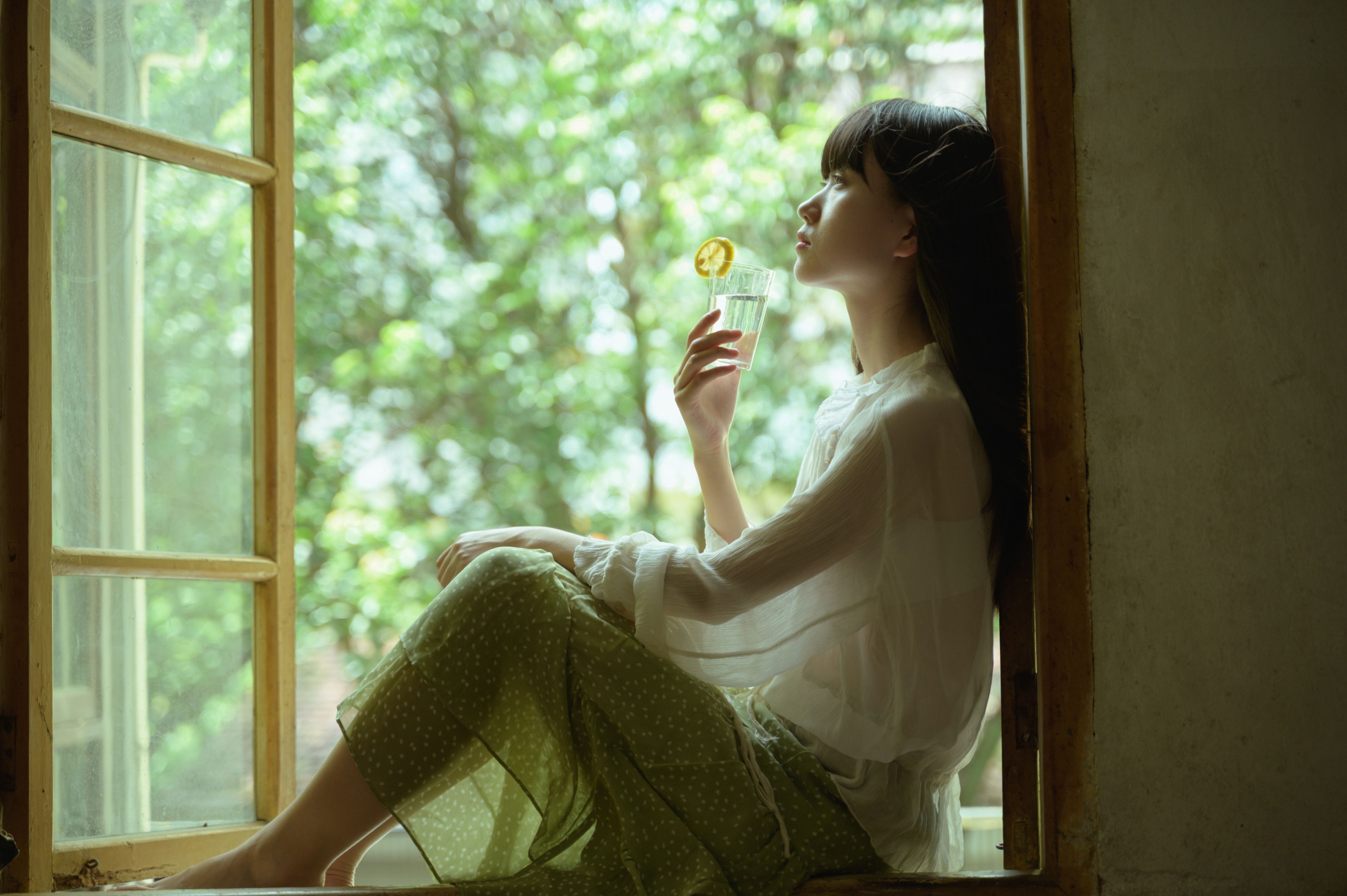 阿梦的虎牙 – 《夏天的尾巴》[35P]