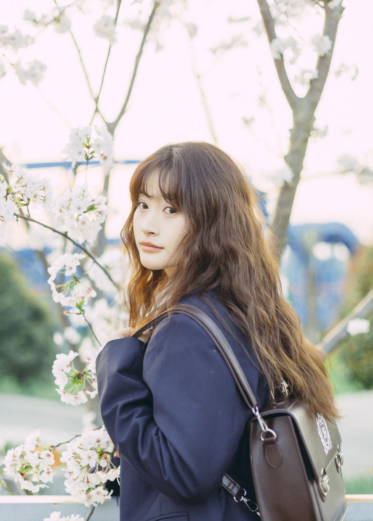 是三三吖 – 《樱花树下》[18P]