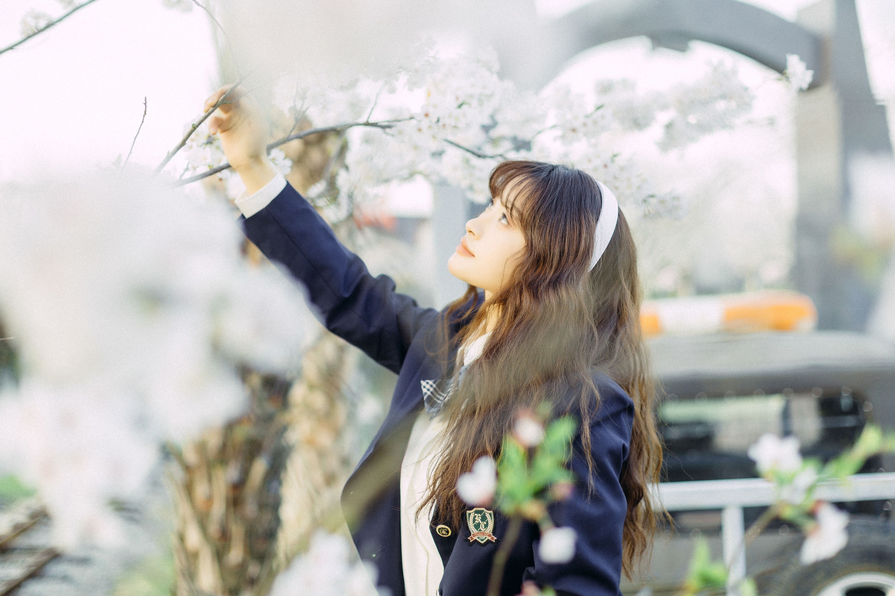 是三三吖 – 《樱花树下》[18P]