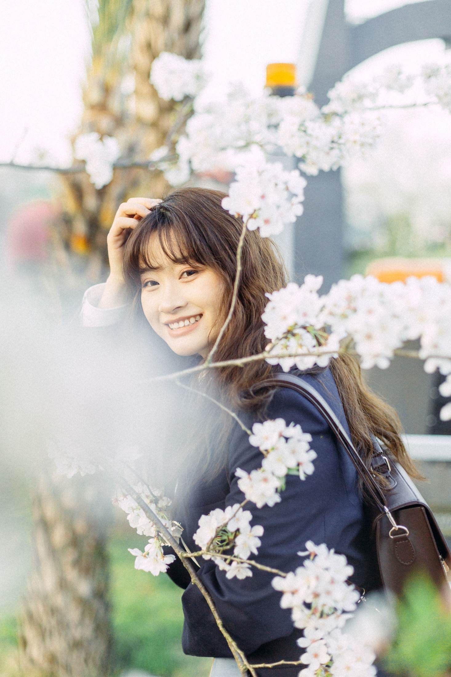 是三三吖 – 《樱花树下》[18P]