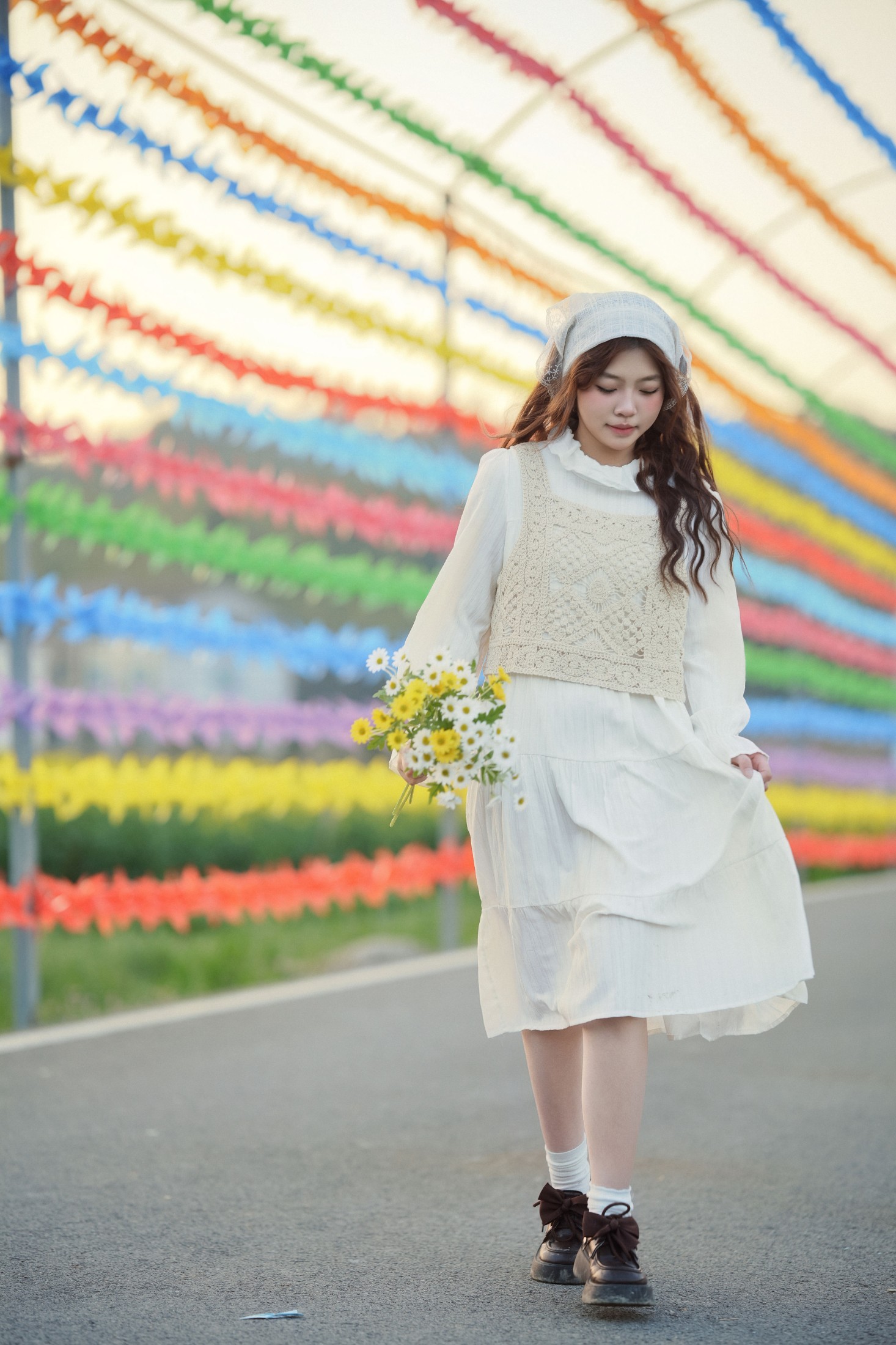 静静已 – 《田园少女油菜花》[39P]