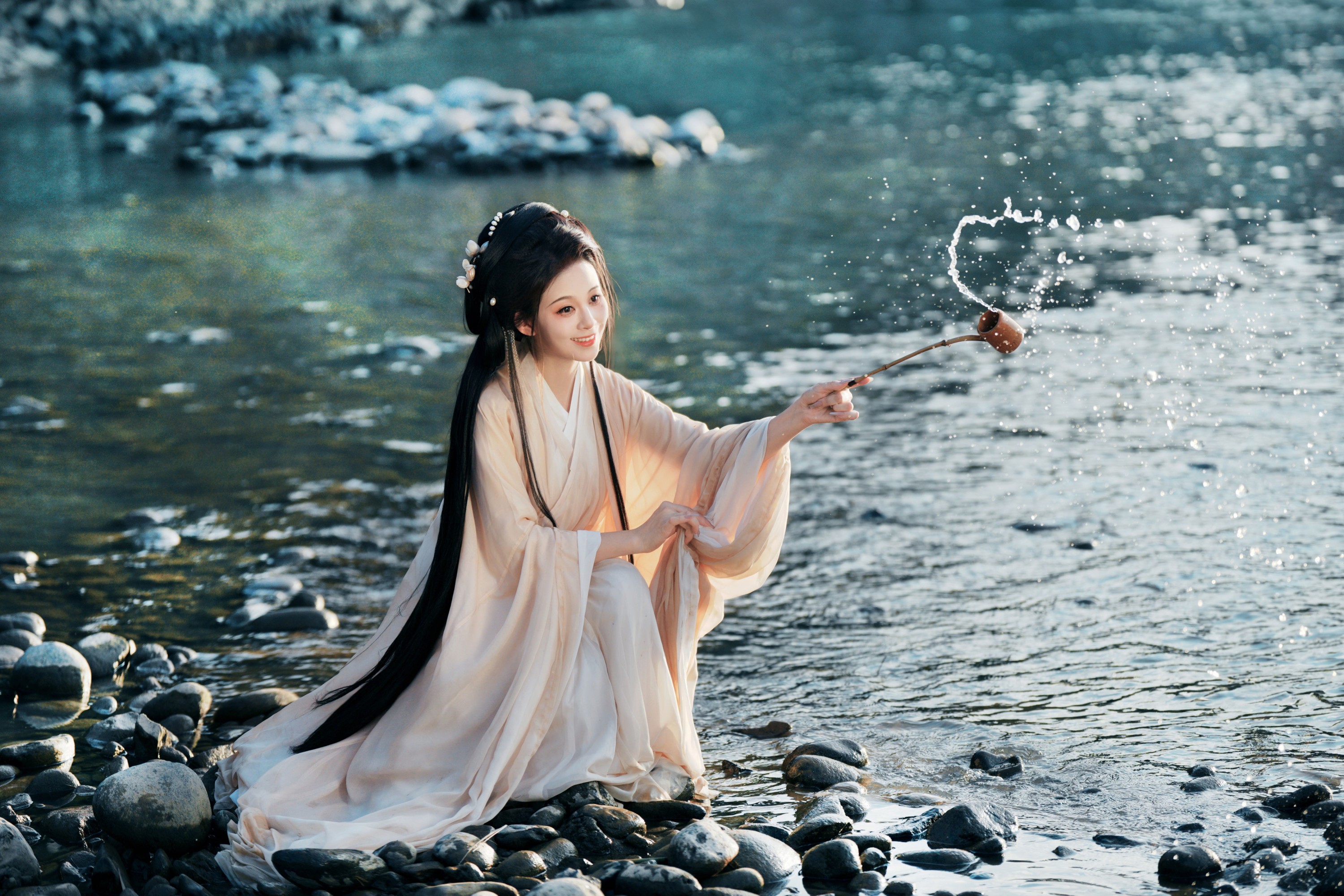 洛宁-唐 – 《魏晋风人像拍摄》[18P]