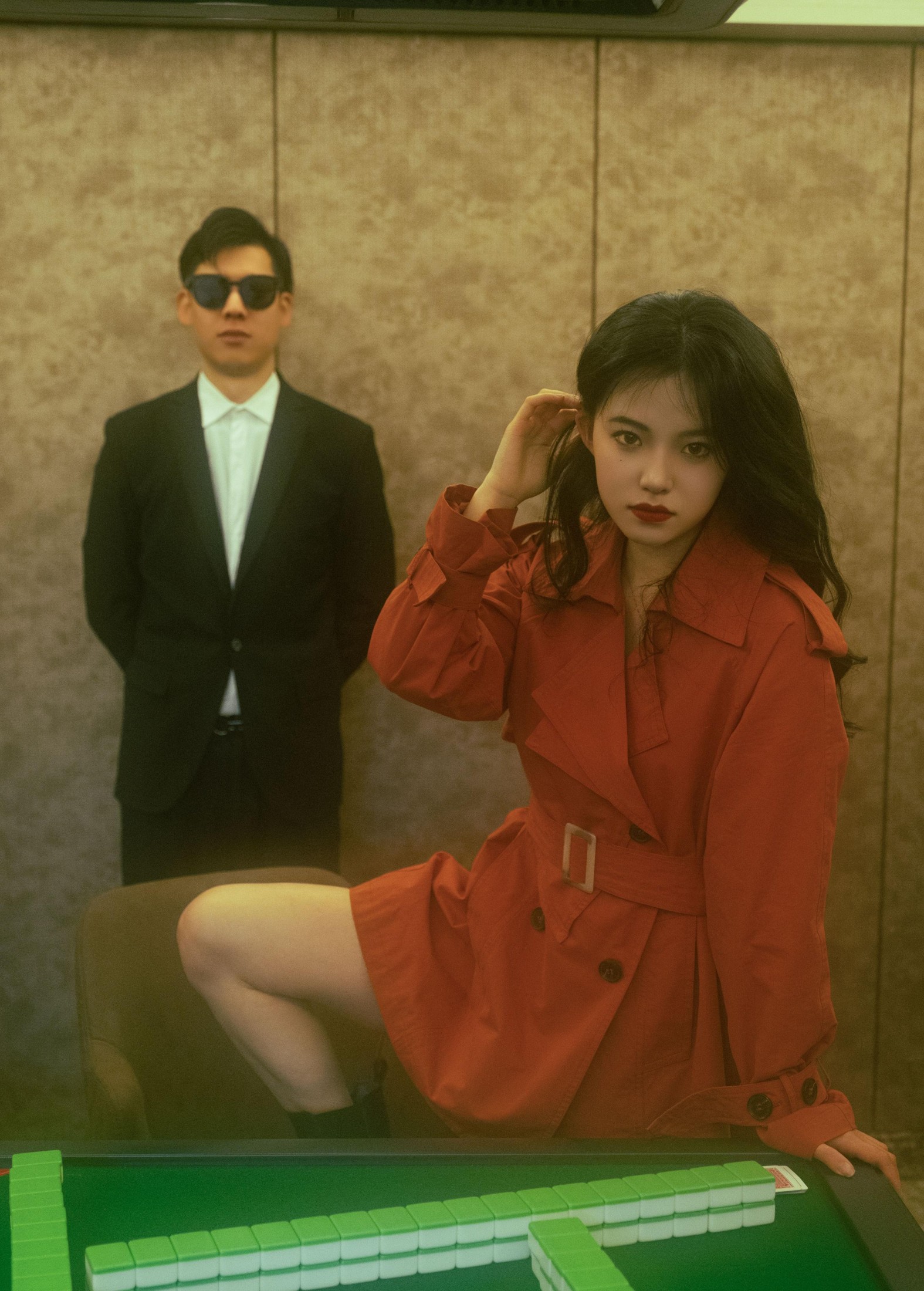 露露 – 《港风叼牌复古》[25P]