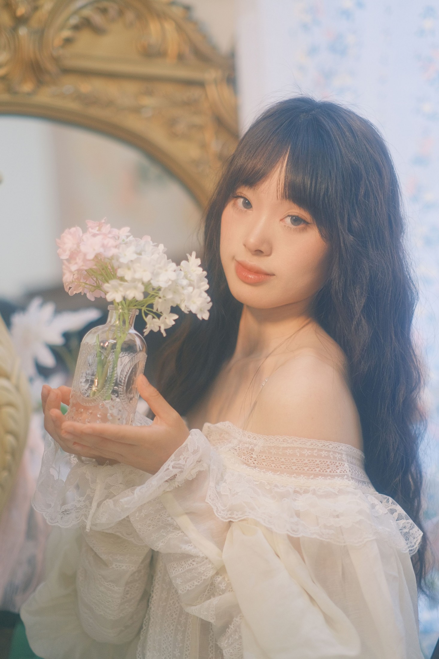 椰汁 – 《温柔法式花房少女》[21P]