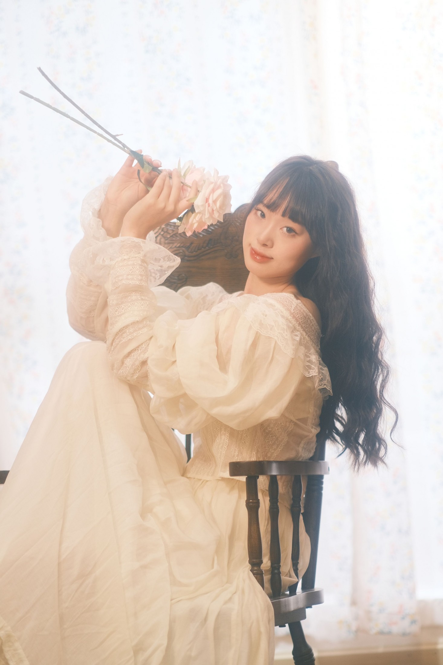 椰汁 – 《温柔法式花房少女》[21P]