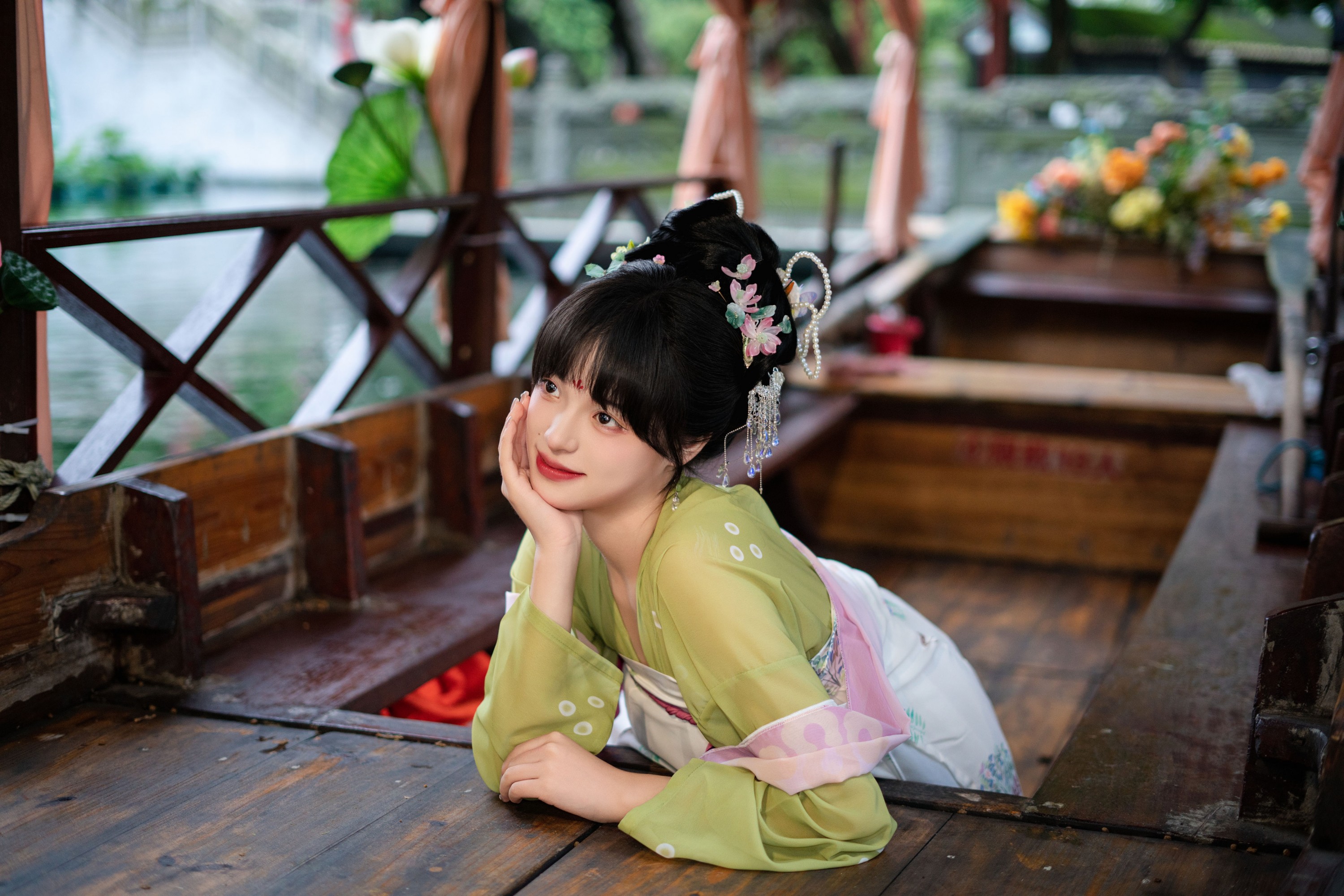 嘉琪 – 《荷花小仙女》[17P]