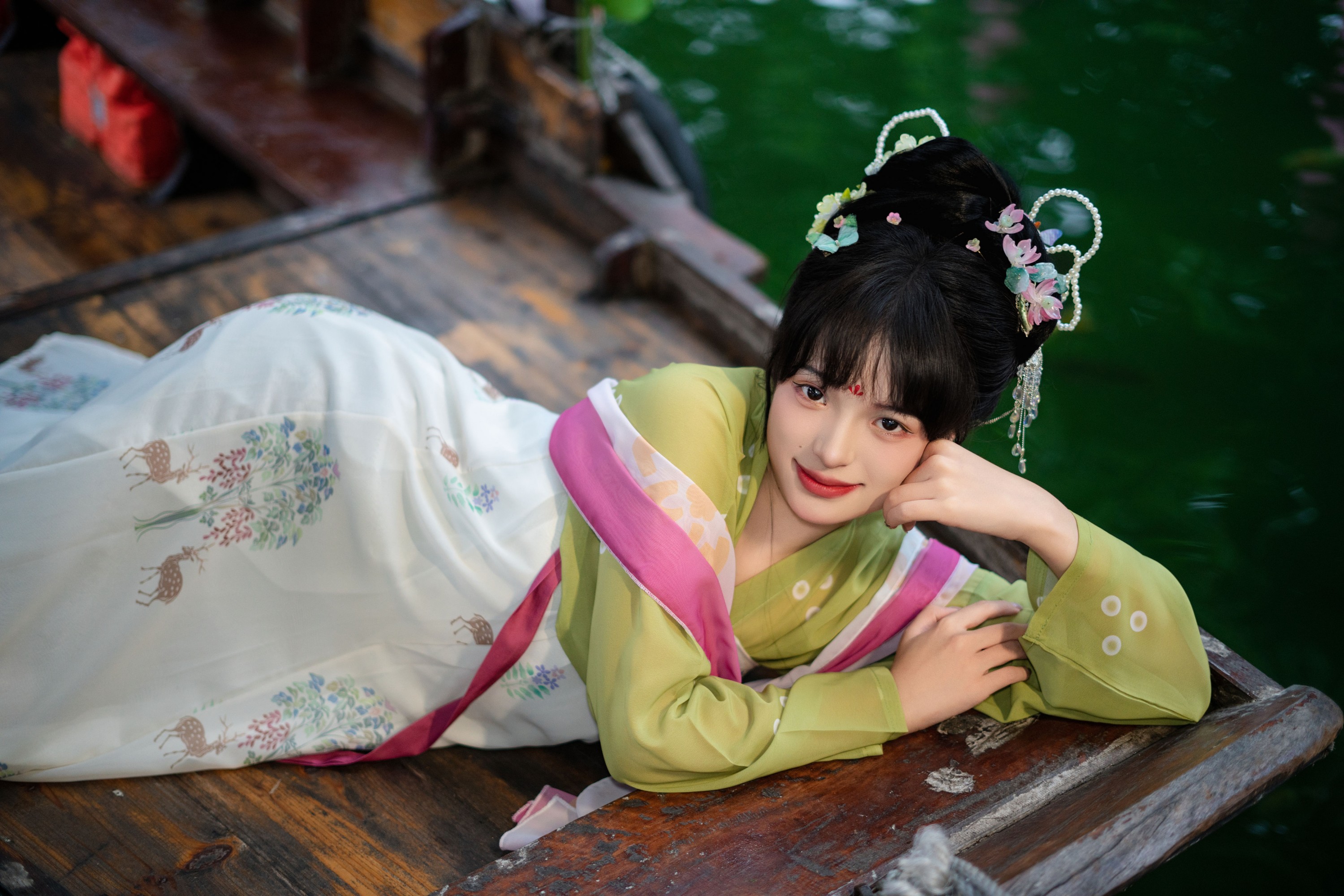 嘉琪 – 《荷花小仙女》[17P]