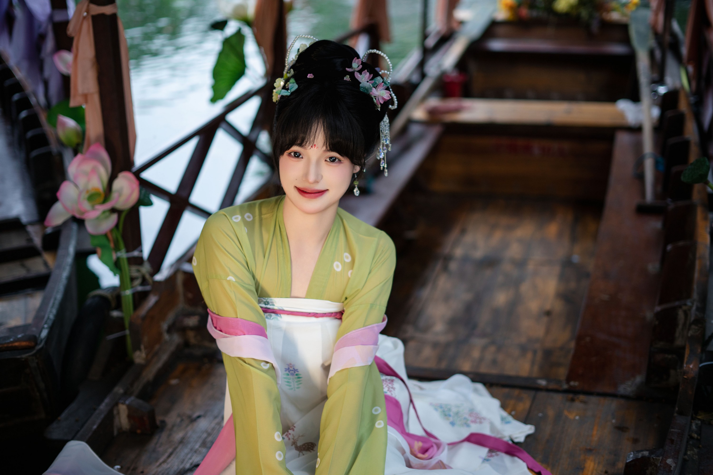 嘉琪 – 《荷花小仙女》[17P]