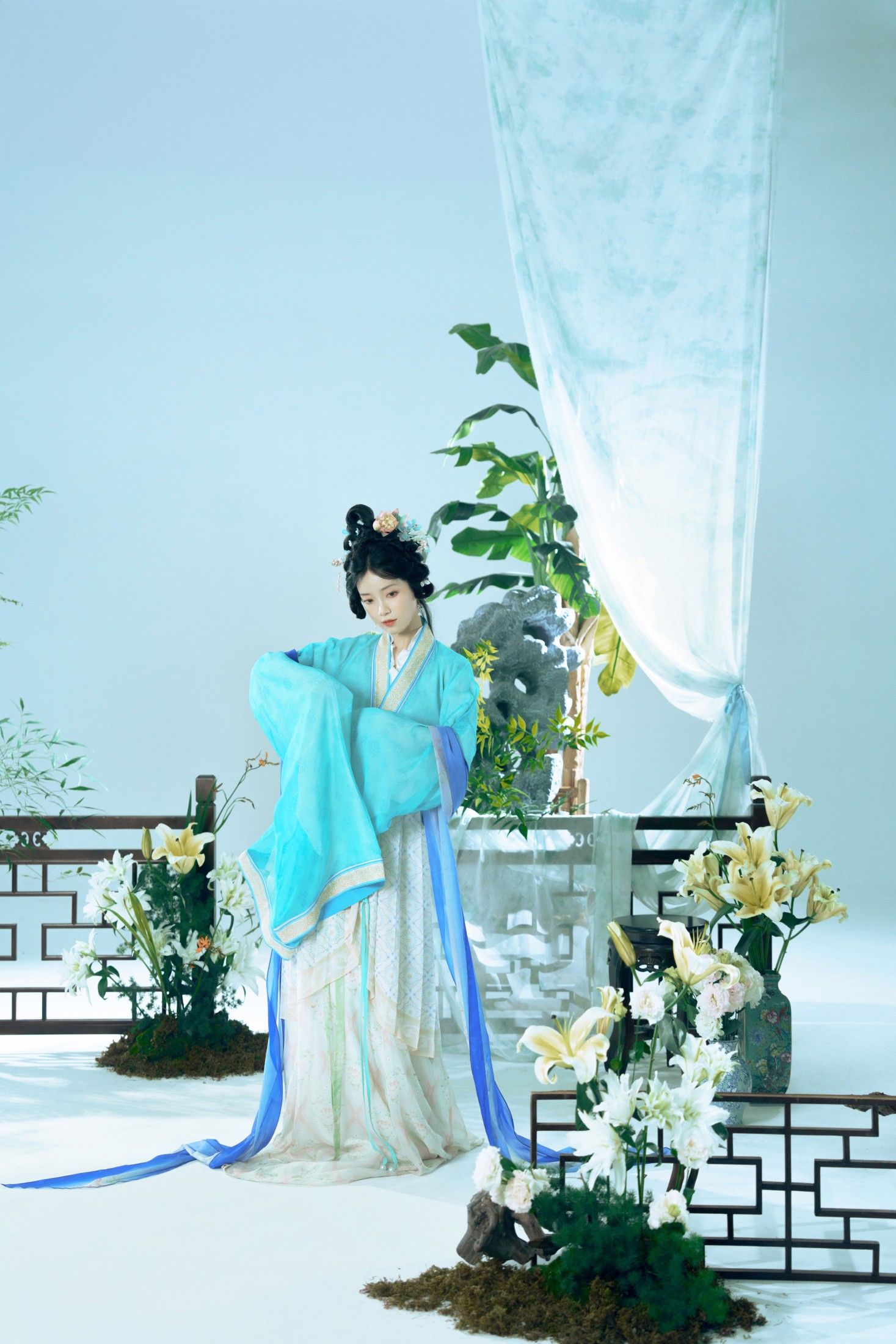 桃迟 – 《凉风至，荷以消夏》[13P]