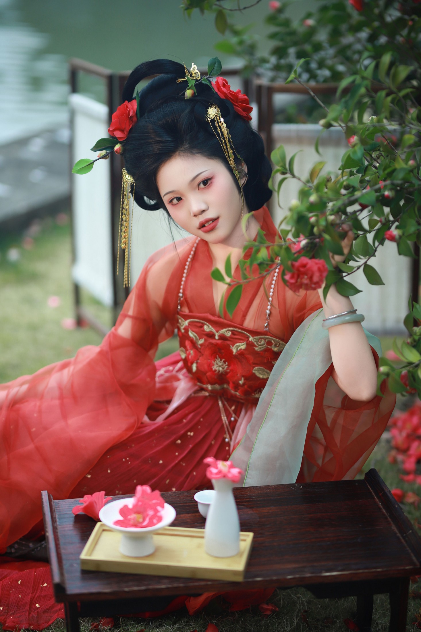 今天要去化妆玲 – 《茶花与花魁》[13P]