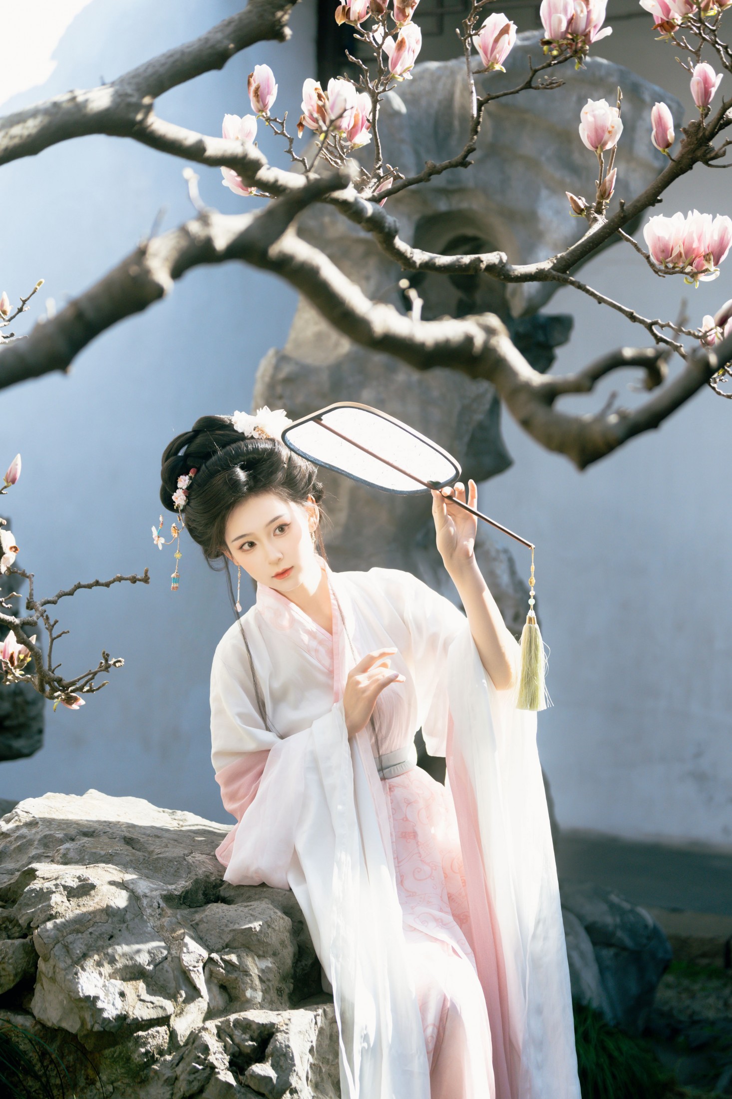 甜心芽芽 – 《二乔玉兰 | “梦里不知身是客”》[15P]