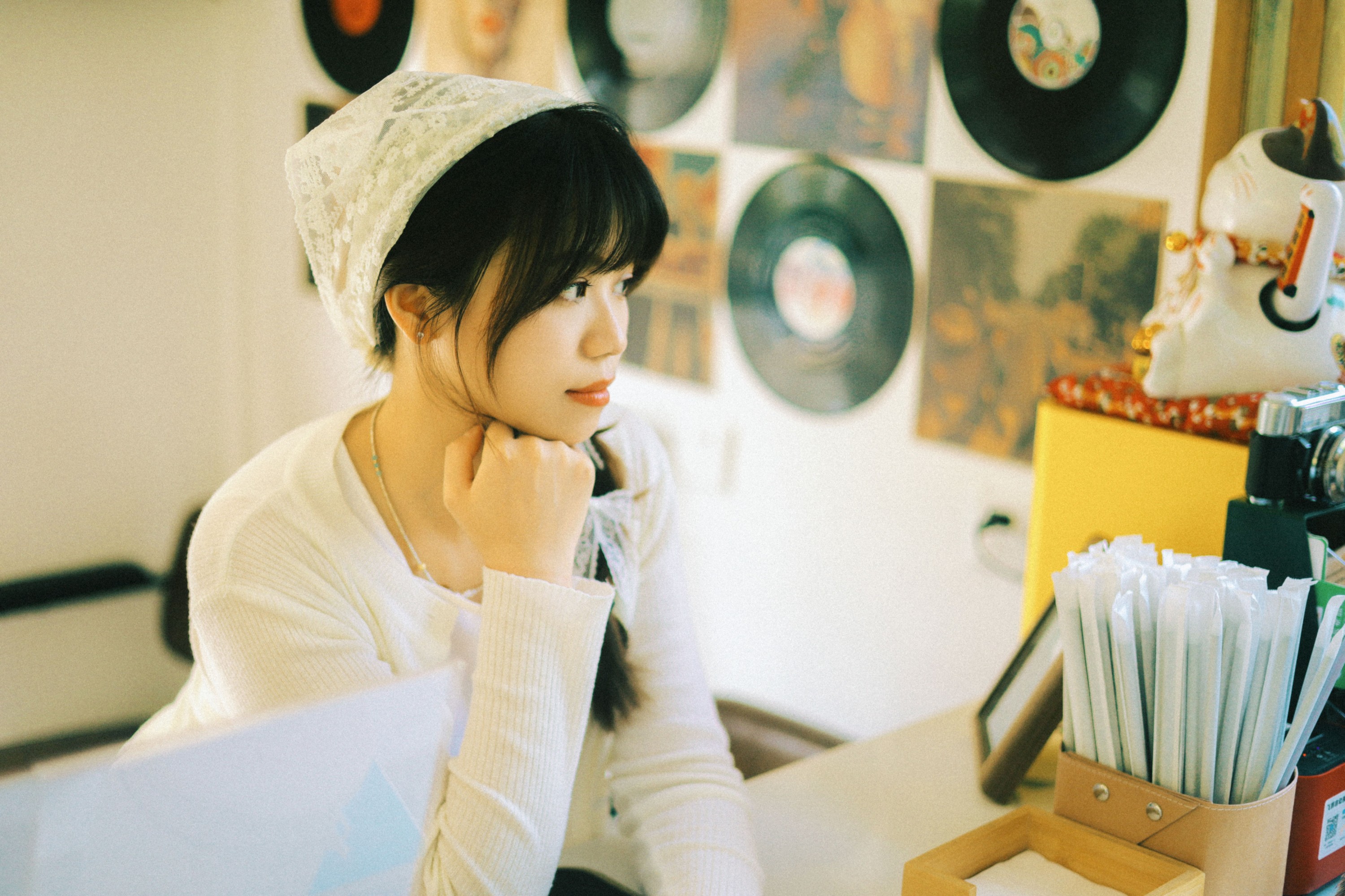 喵喵 – 《咖啡店老板娘》[15P]