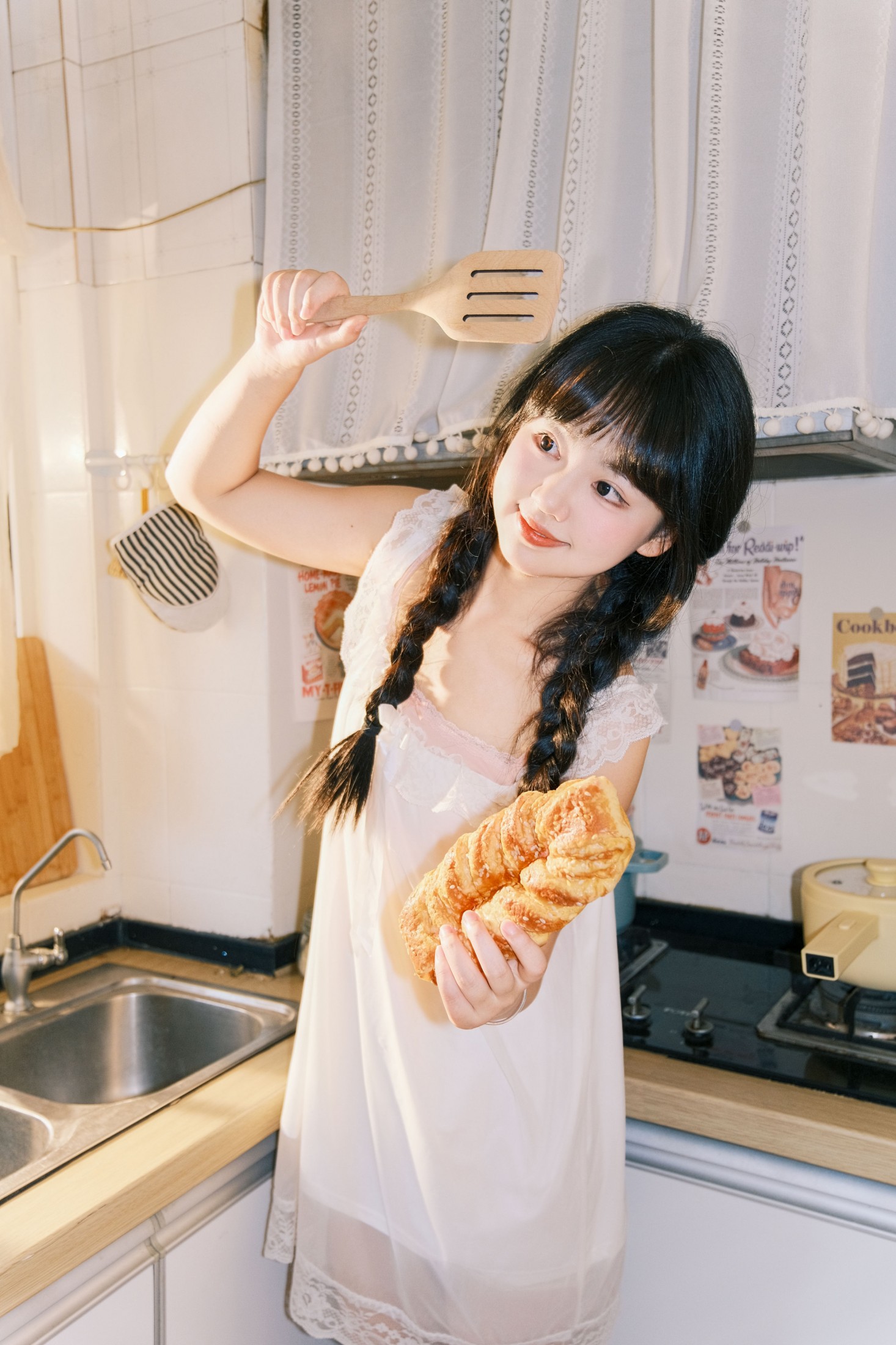 小梨花儿 – 《早饭已经做好啦快起来吃饭啦》[21P]