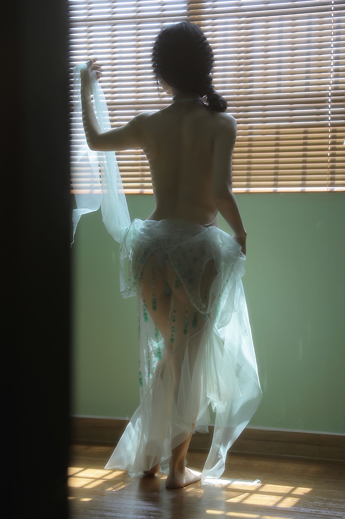 Wendy园子模特 – 《绿色》[15P]