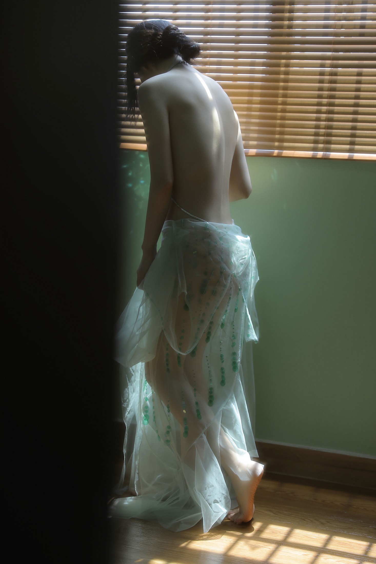 Wendy园子模特 – 《绿色》[15P]