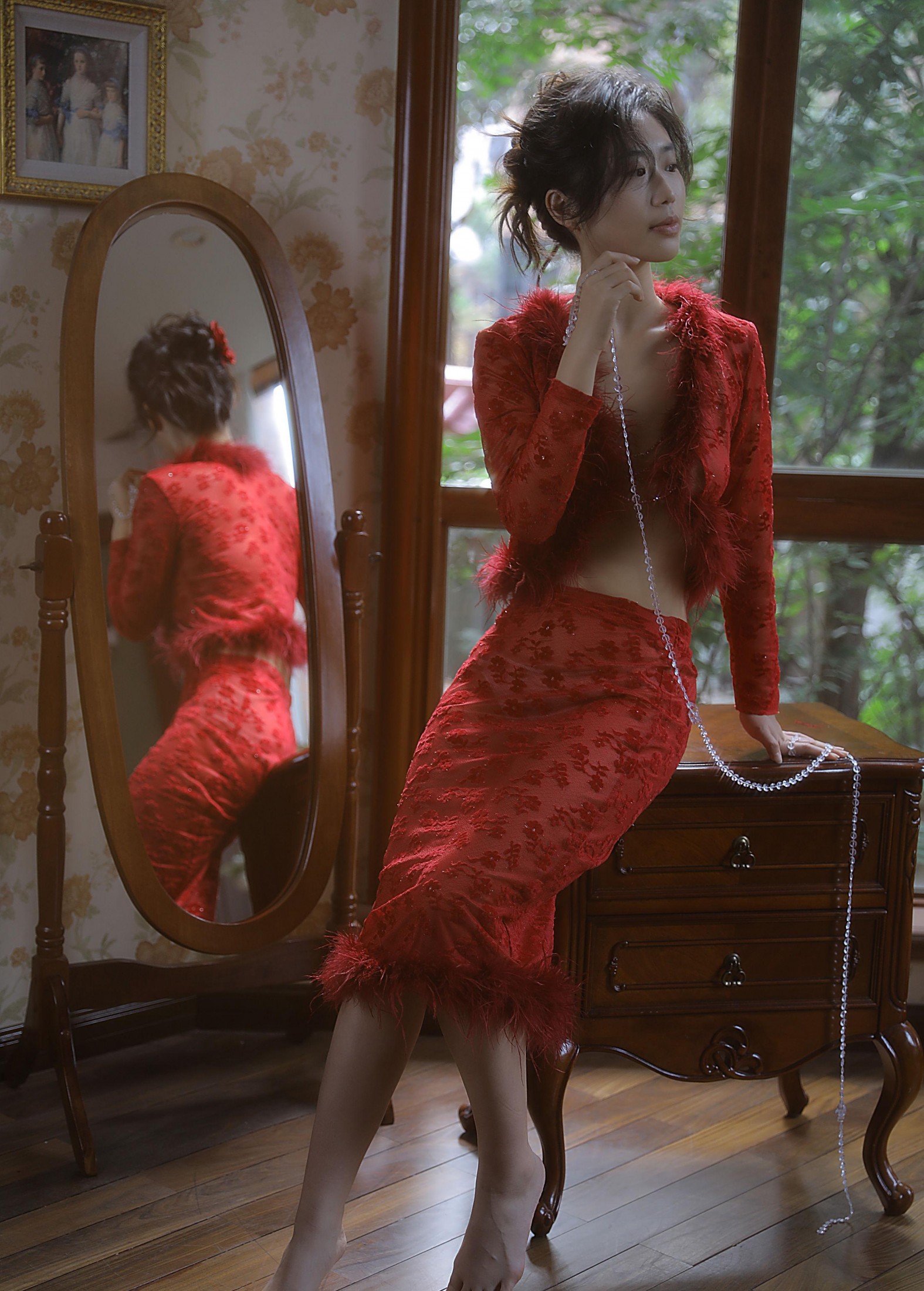 巧克力盒大画家 – 《玫瑰不语》[15P]