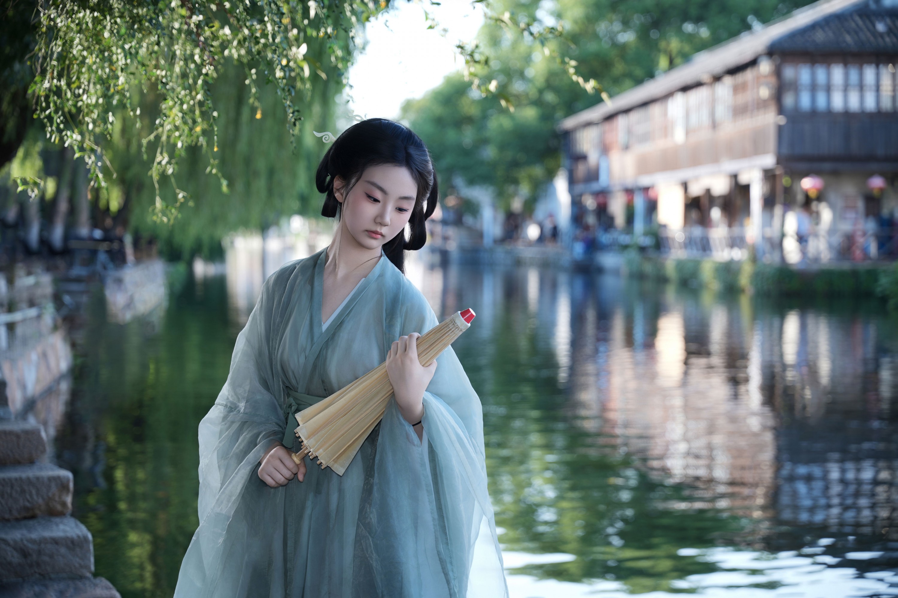 青青 – 《清冷风汉服》[11P] 插图4